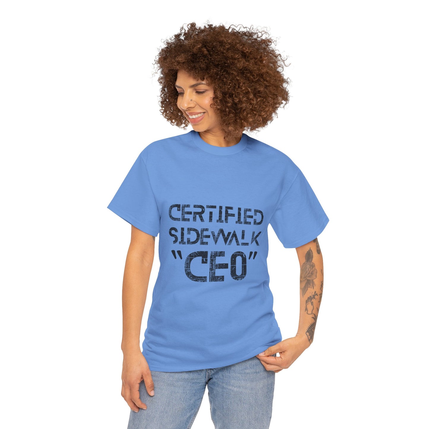 Certified Sidewalk CEO Tee - Fun Unisex T-Shirt, Birthday Gift, Casual Wear, Urban Style, Streetwear Fashion