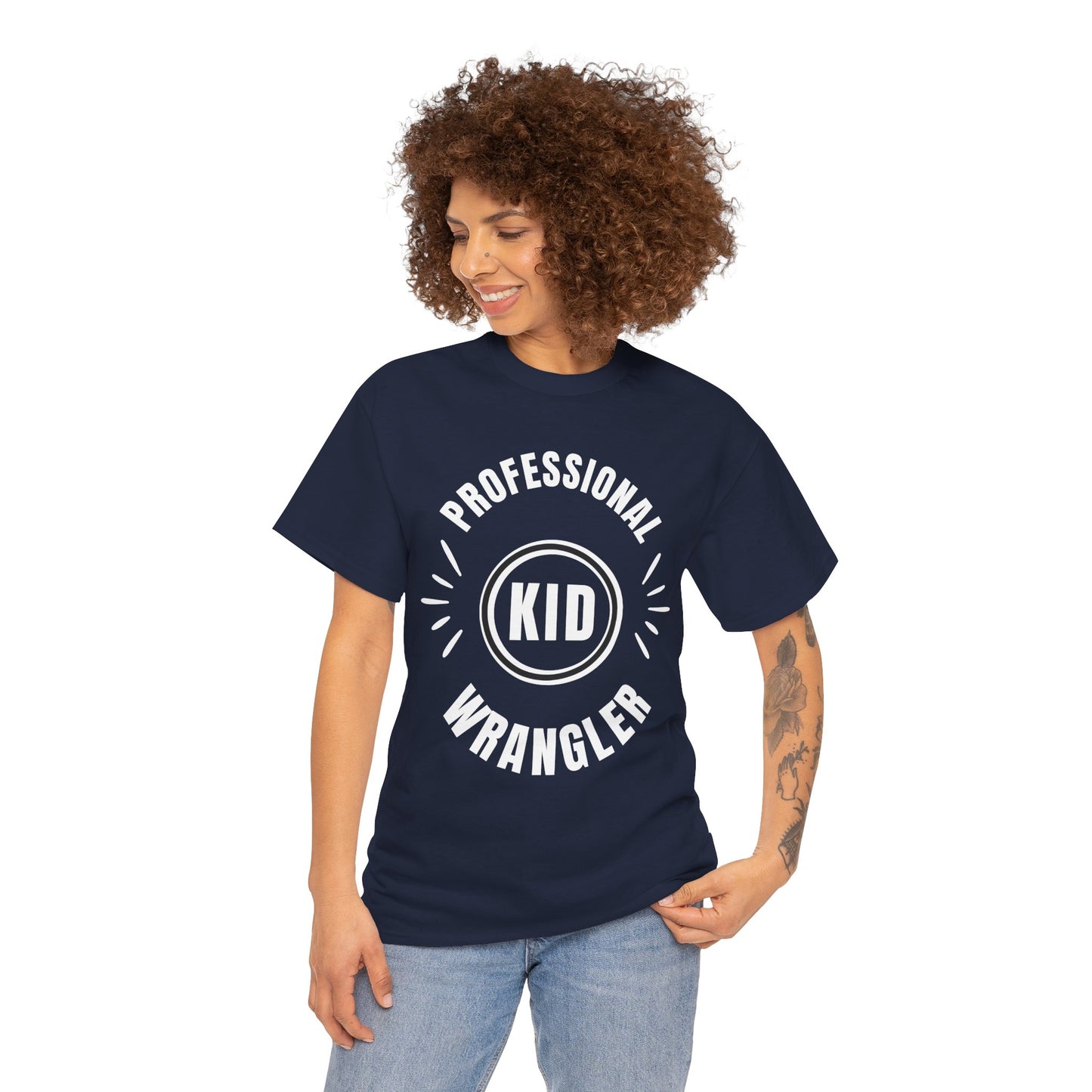 Professional Kid Wrangler T-Shirt, Fun Parenting Tee, Family Event Shirt, Gift for Moms & Dads, Kids Activities Apparel
