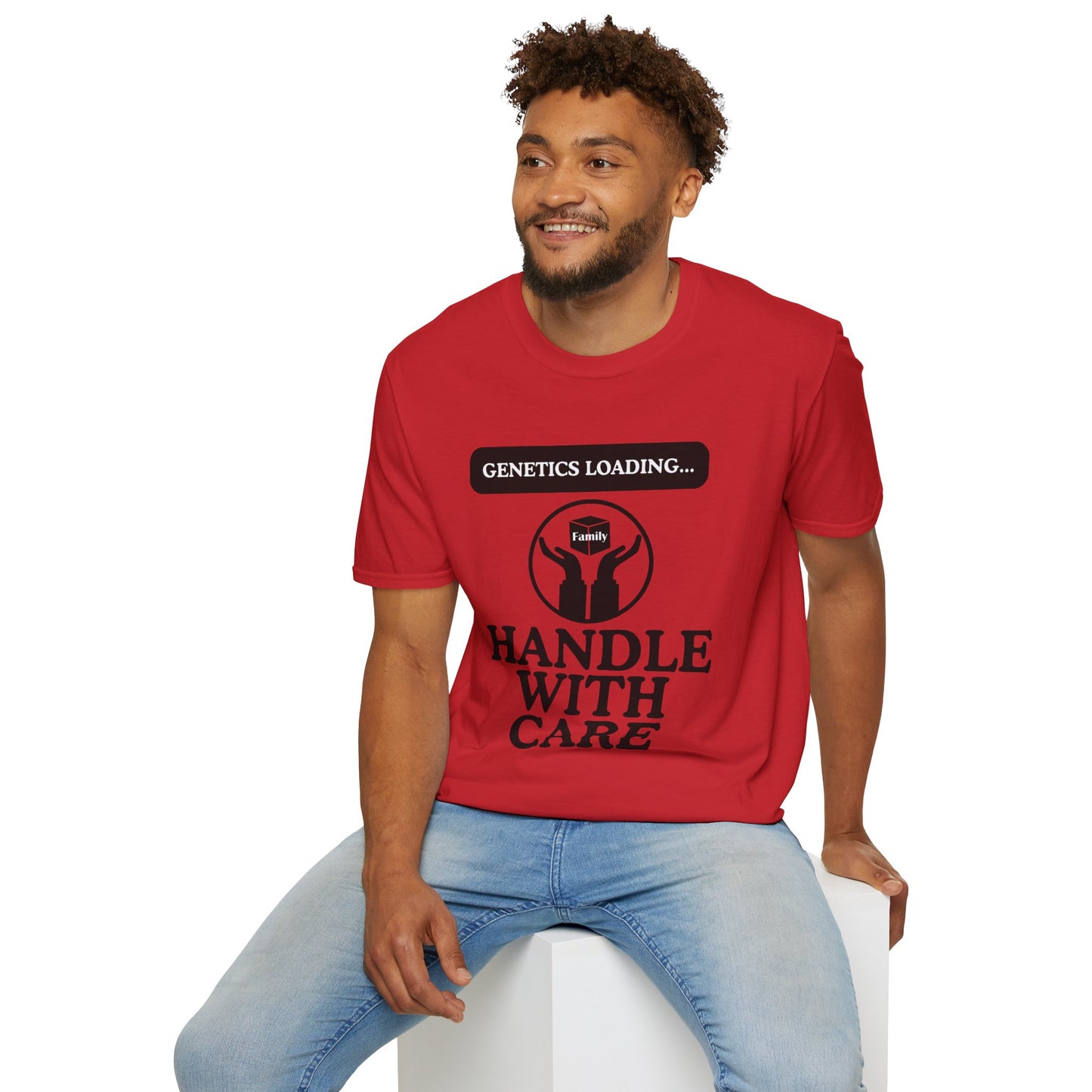 Genetics Loading T-Shirt, Funny Genetics Tee, Gift for Science Lovers, Unisex Humor Shirt, Casual Wear for Every Occasion