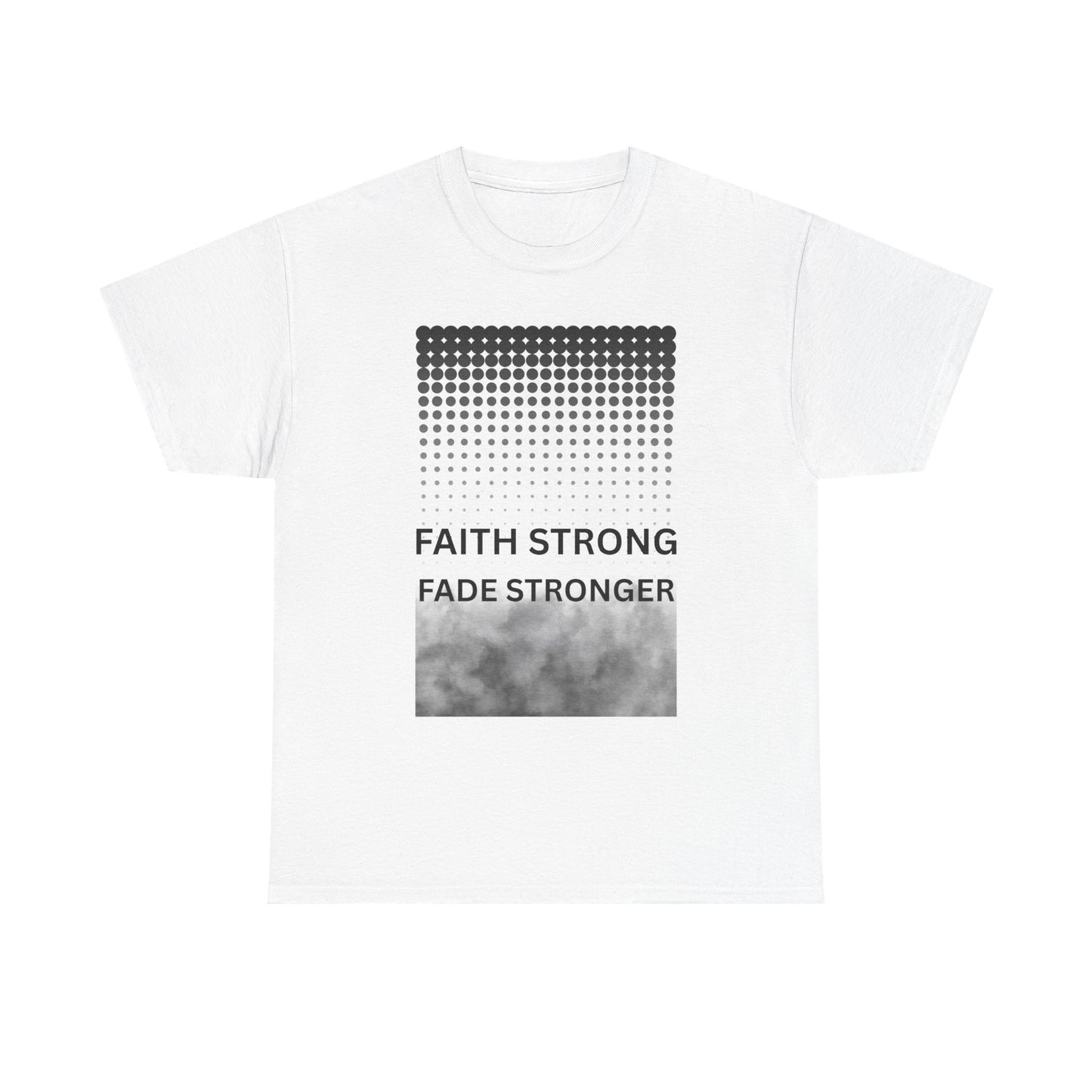 Male Heavy Cotton Tee, Casual Tee for Everyday Wear, Cloudy Vibe Graphic Tee, Gift for Friends, Cozy T-Shirt, Perfect for Any Occasion