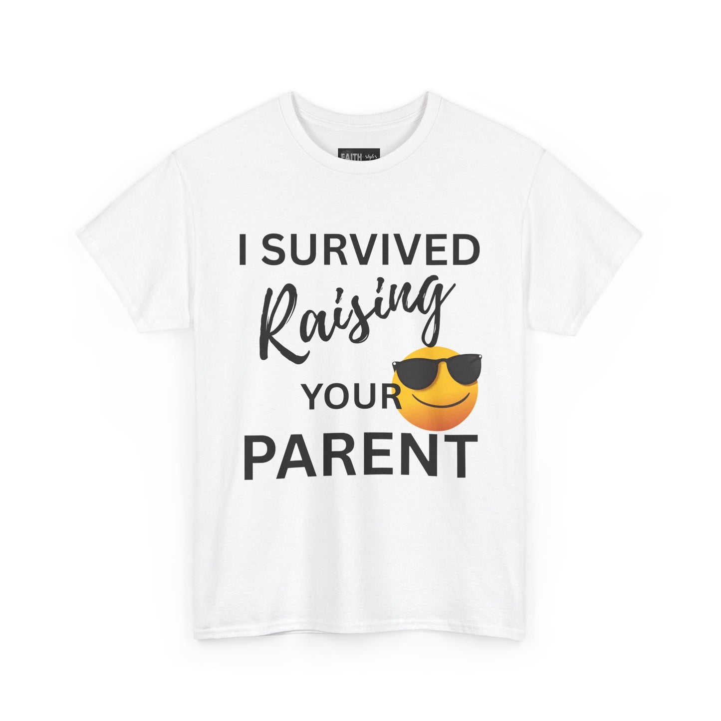 Funny Parent Survival Unisex T-Shirt | Gift for New Parents | Parenting Humor Tee | Casual Wear | Holiday Gift Idea