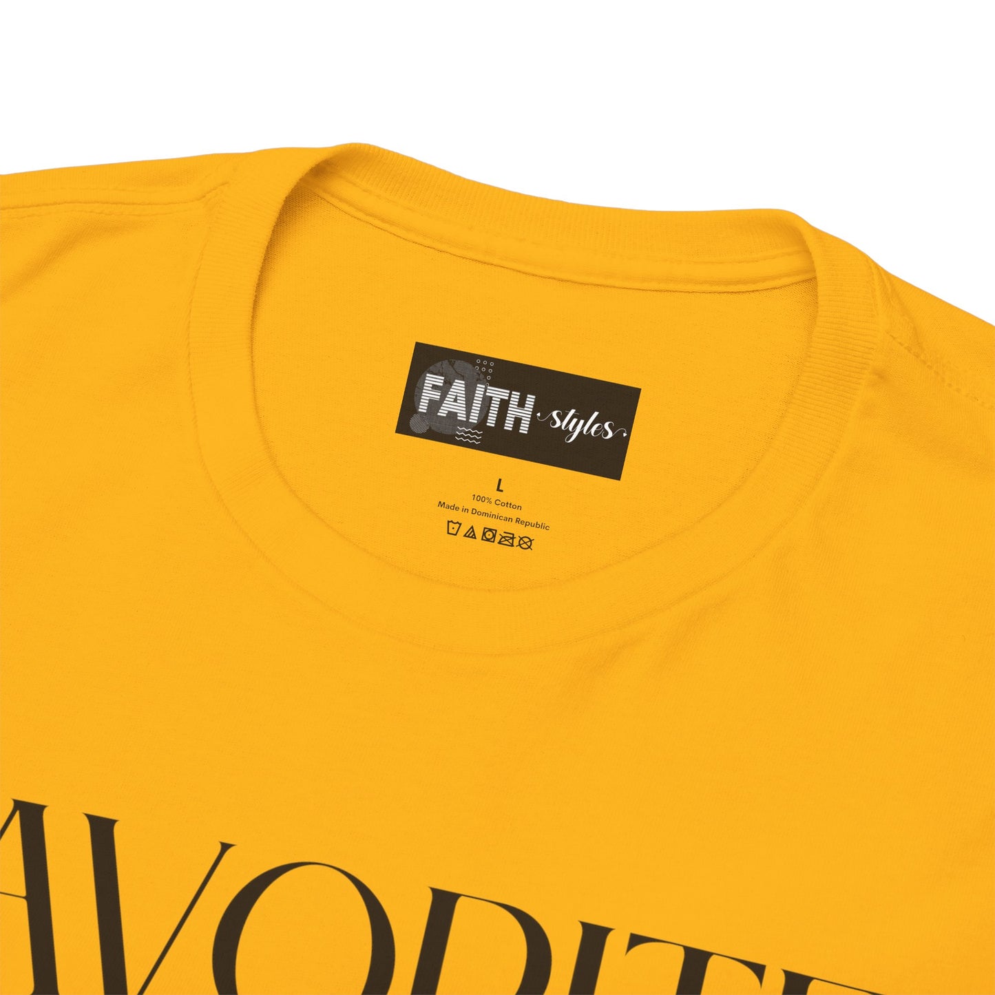 Favorite Brother Unisex Heavy Cotton Tee - Perfect Gift for Siblings, Casual Wear, Birthday, Family Reunion, Everyday Comfort