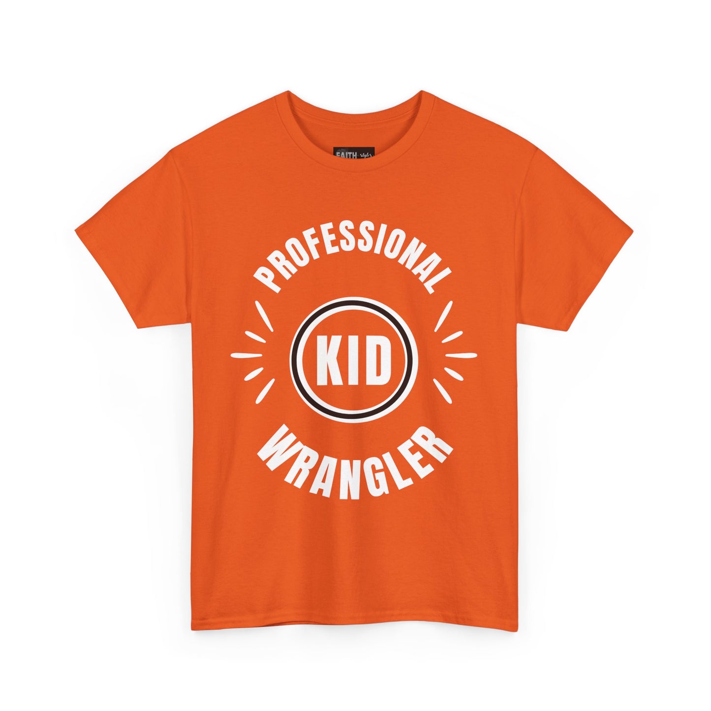 Professional Kid Wrangler T-Shirt, Fun Parenting Tee, Family Event Shirt, Gift for Moms & Dads, Kids Activities Apparel