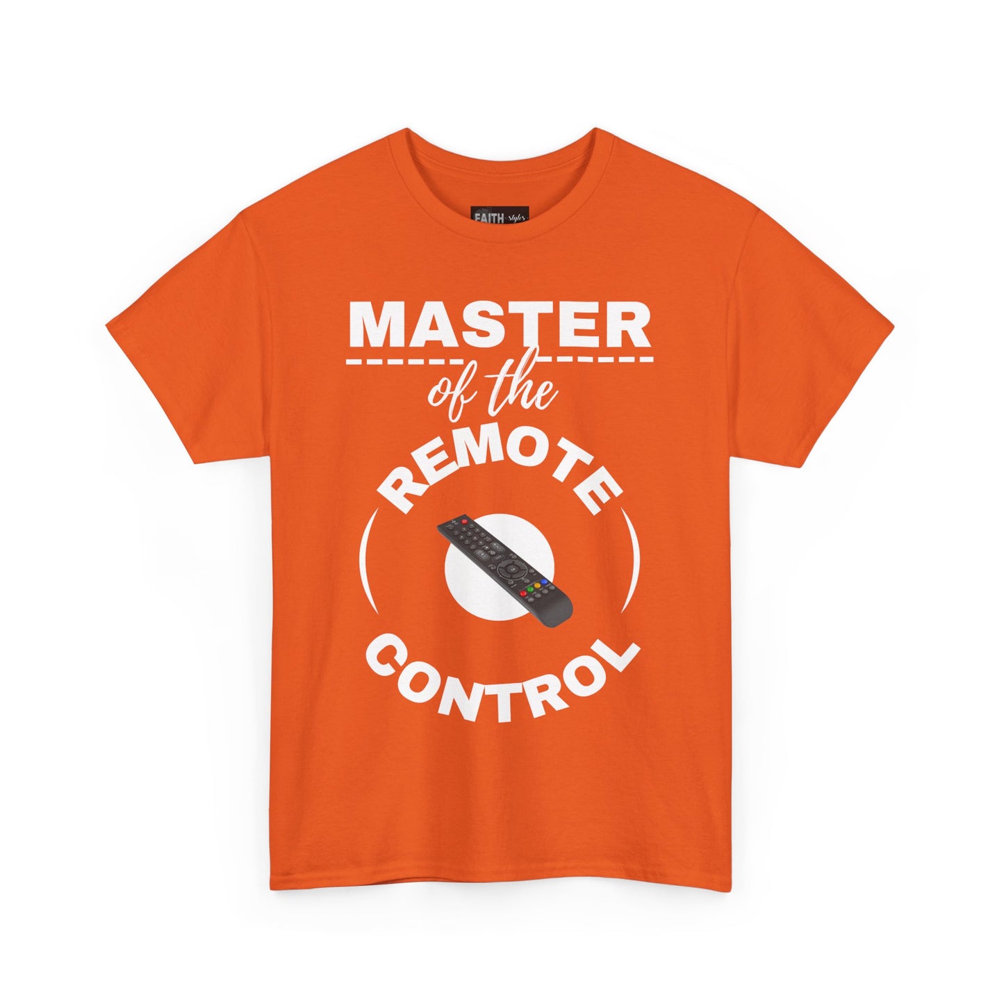 Funny Remote Control Tee - Master of the Remote Control, Gift for TV Lovers, Unisex Shirt for Movie Nights, Perfect for Father's Day