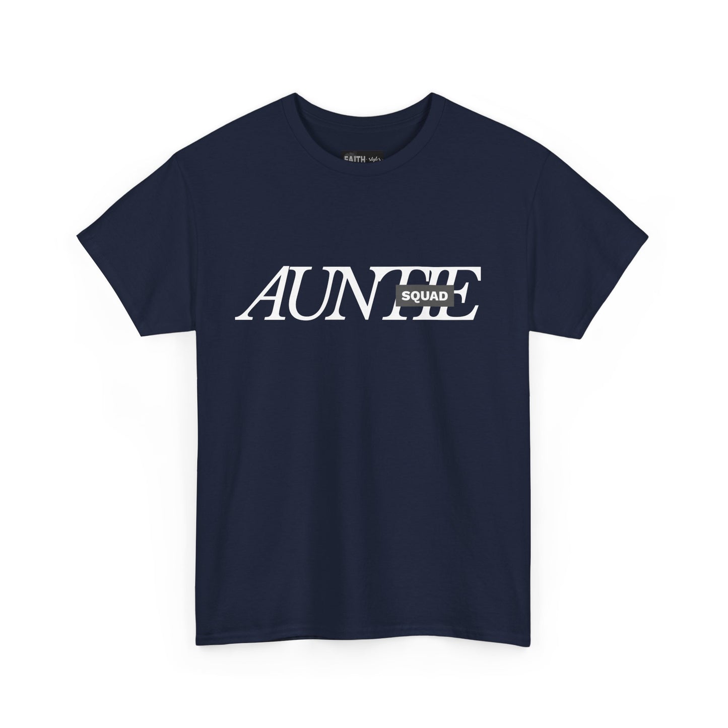Auntie Squad Unisex Heavy Cotton Tee | Perfect Gift for Aunts | Family Reunion, Birthday, Mother's Day, Casual Wear, Everyday Comfort