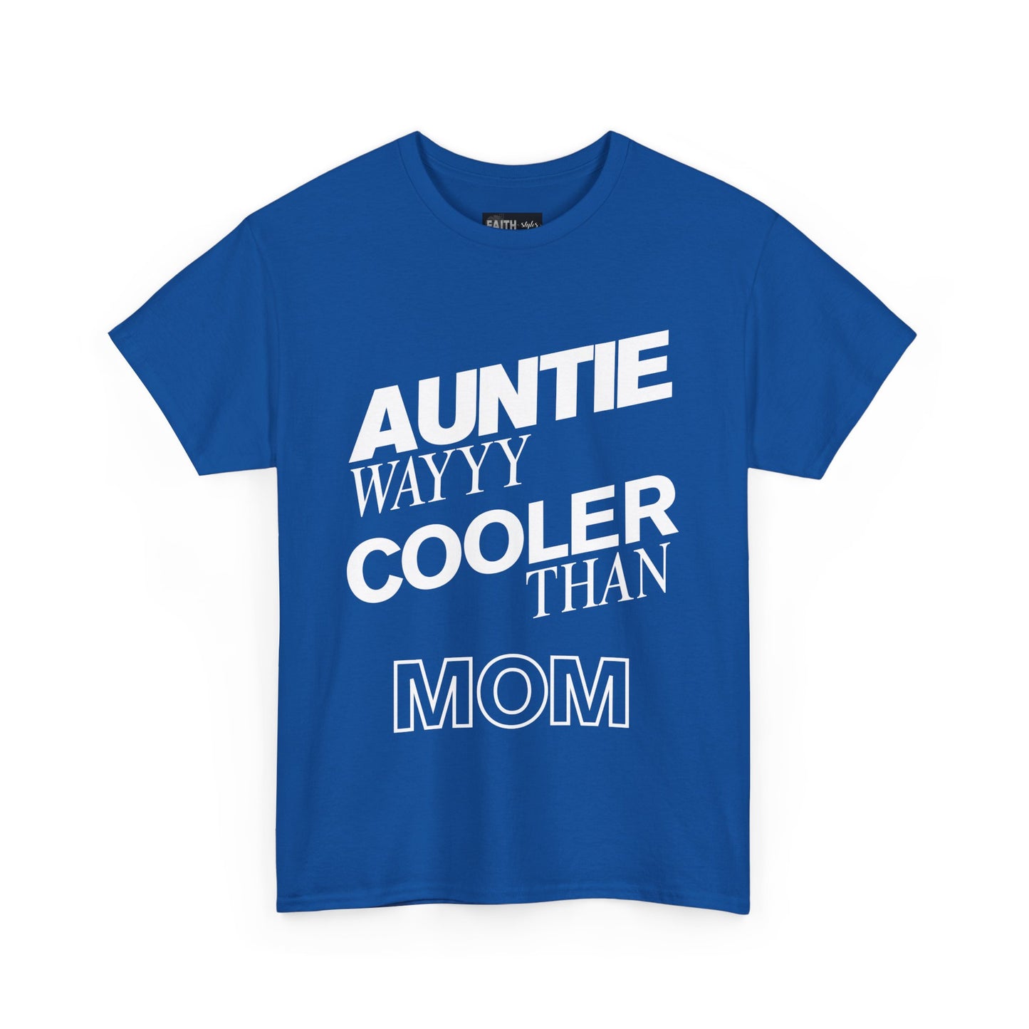 Cool Aunt Unisex Tee - Perfect Gift for Auntie, Family Gatherings, Fun Casual Wear, Birthday Celebration, Mother's Day