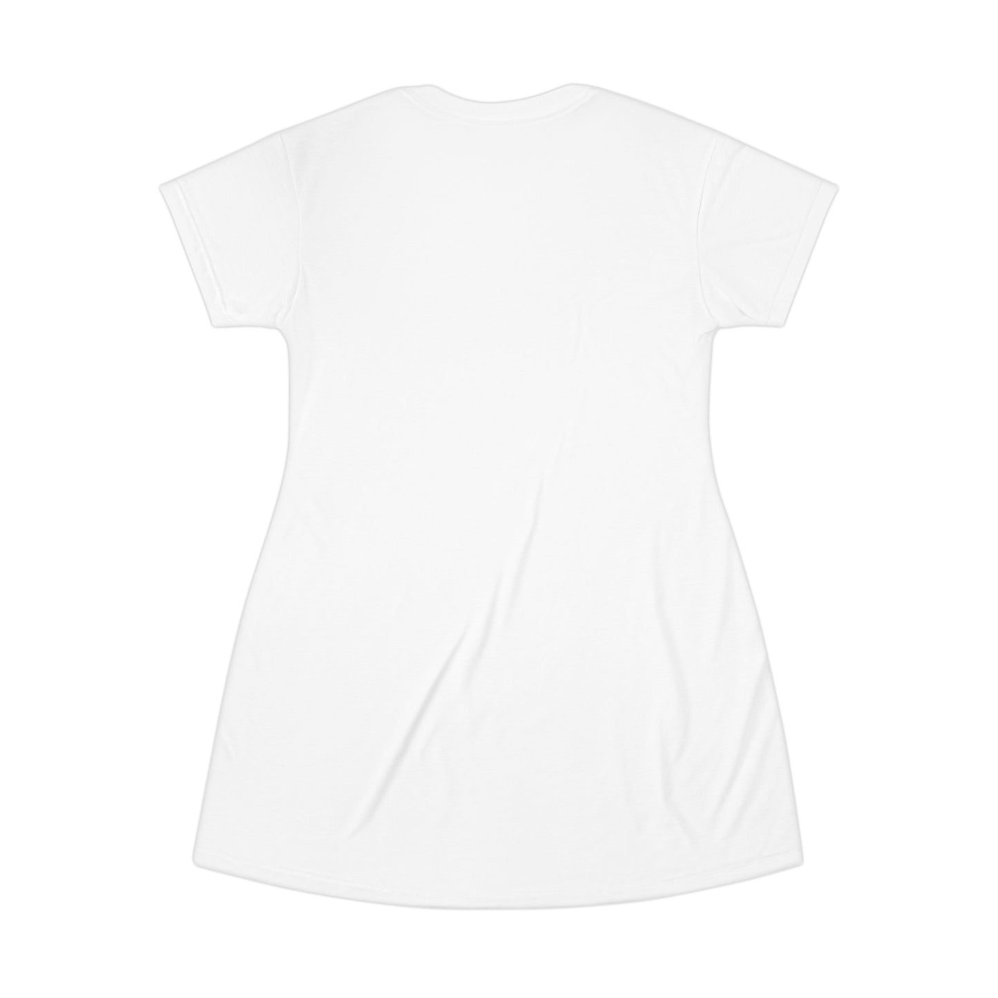 Empowering Women's T-Shirt Dress, Statement Dress, Casual Outfit, Gift for Her, Fashion Statement, Versatile Dress