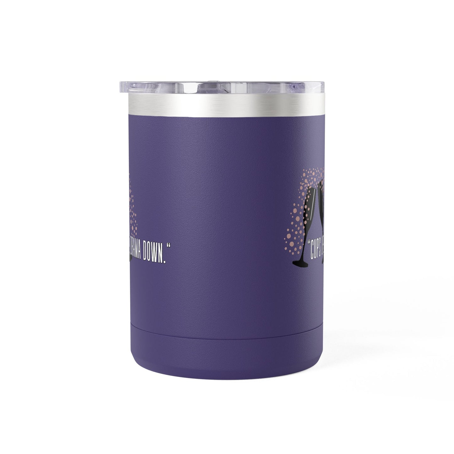 Celebratory Coffee Mug Tumbler, Cheers Gift for Friends, 15oz Drinkware for Parties, Birthdays, Wedding, Fun Gatherings