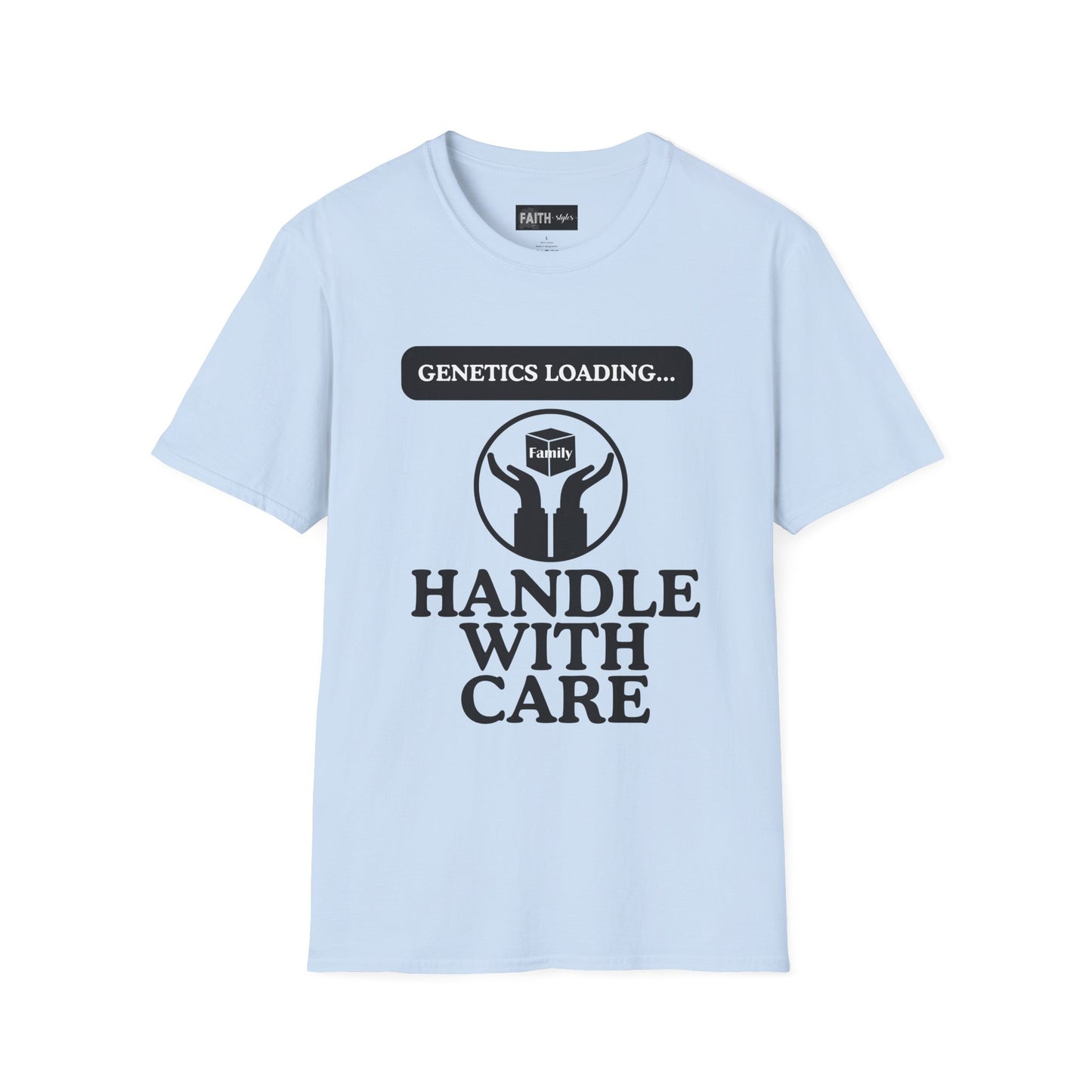 Genetics Loading T-Shirt, Funny Genetics Tee, Gift for Science Lovers, Unisex Humor Shirt, Casual Wear for Every Occasion
