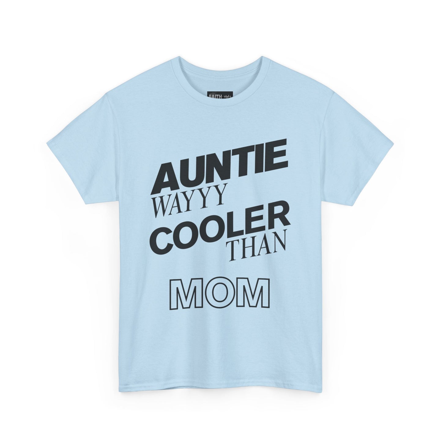 Cool Aunt Unisex Tee - Perfect Gift for Auntie, Family Gatherings, Fun Casual Wear, Birthday Celebration, Mother's Day
