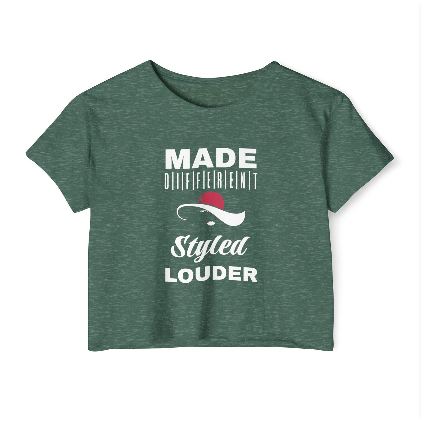 Made Different Women's Festival Crop Top - Boho Chic, Summer Vibes, Music Festival Shirt, Casual Wear, Gift for Her