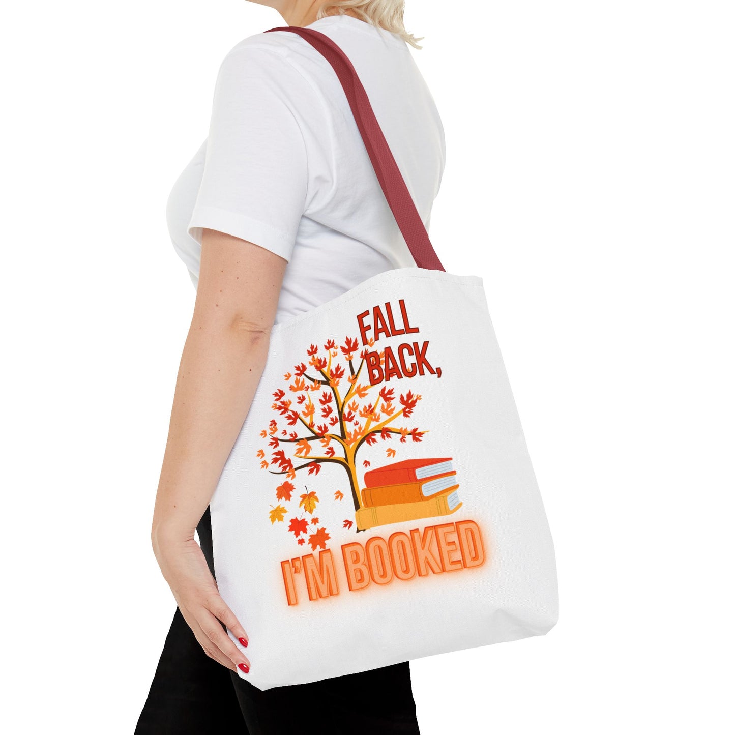 Autumn-Themed Tote Bag - Perfect for Book Lovers, Fall Decor, Back to School, Eco-Friendly Gift, Seasonal Bag