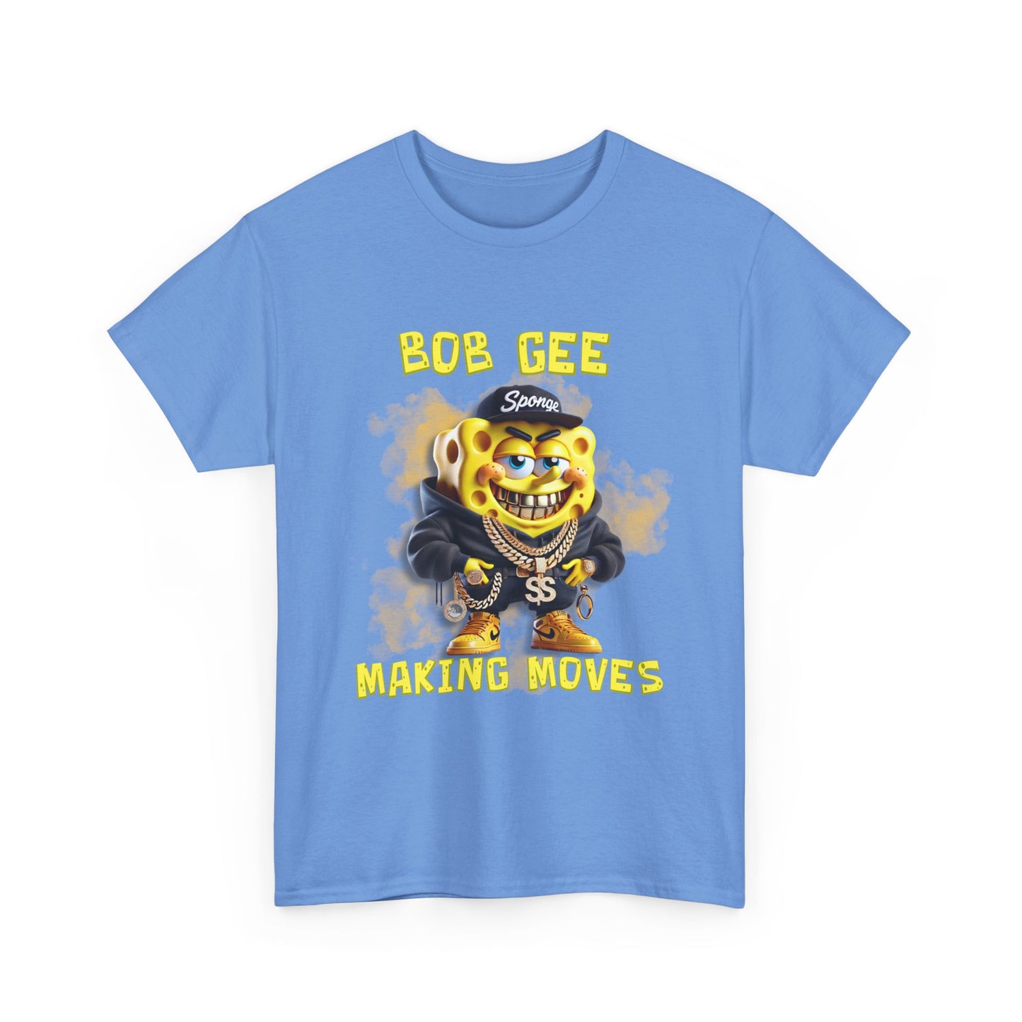 Bob Gee Making Moves Unisex Heavy Cotton Tee - Fun Graphic Tee for Streetwear Enthusiasts