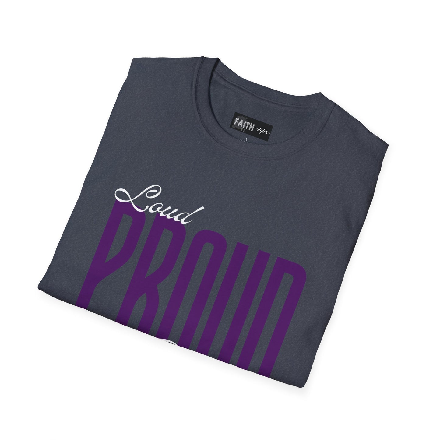 Proud Family Unisex T-Shirt, Lightweight Tee, Family Reunion Gift, Holiday Apparel, Personalized T-Shirt, Soft Cotton Top