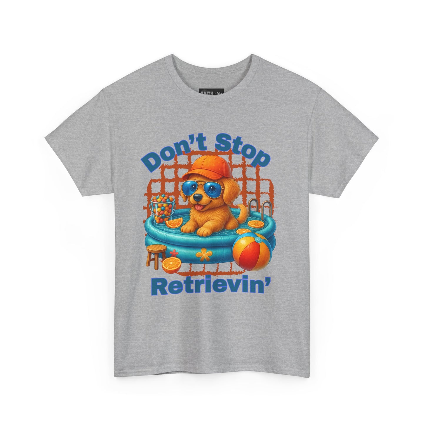 Playful Dog Lover Tee, Cute Pet T-Shirt, Summer Vibe Cotton Shirt, Gift for Dog Owners, Fun Casual Wear