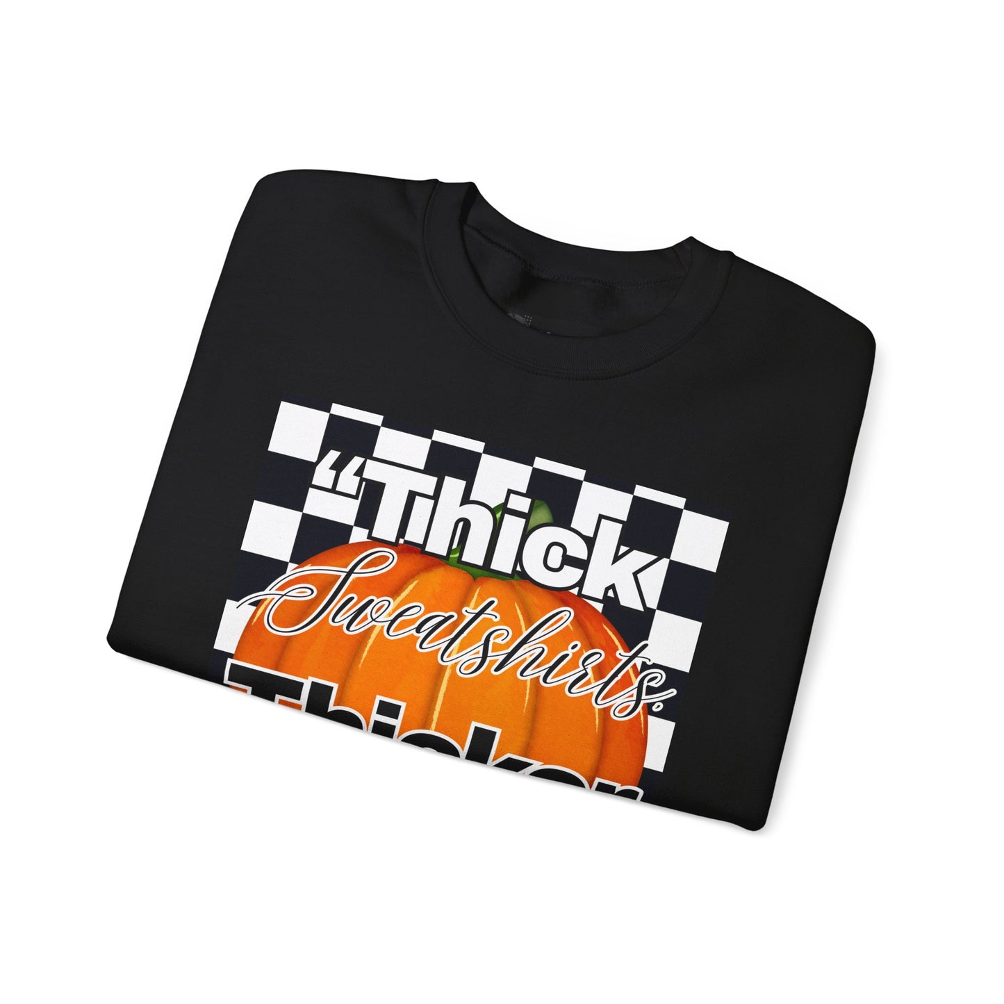 Pumpkin Faith Crewneck Sweatshirt, Unisex Graphic Sweatshirt, Thick Sweatshirt, Sports Apparel, Cozy Casual Wear