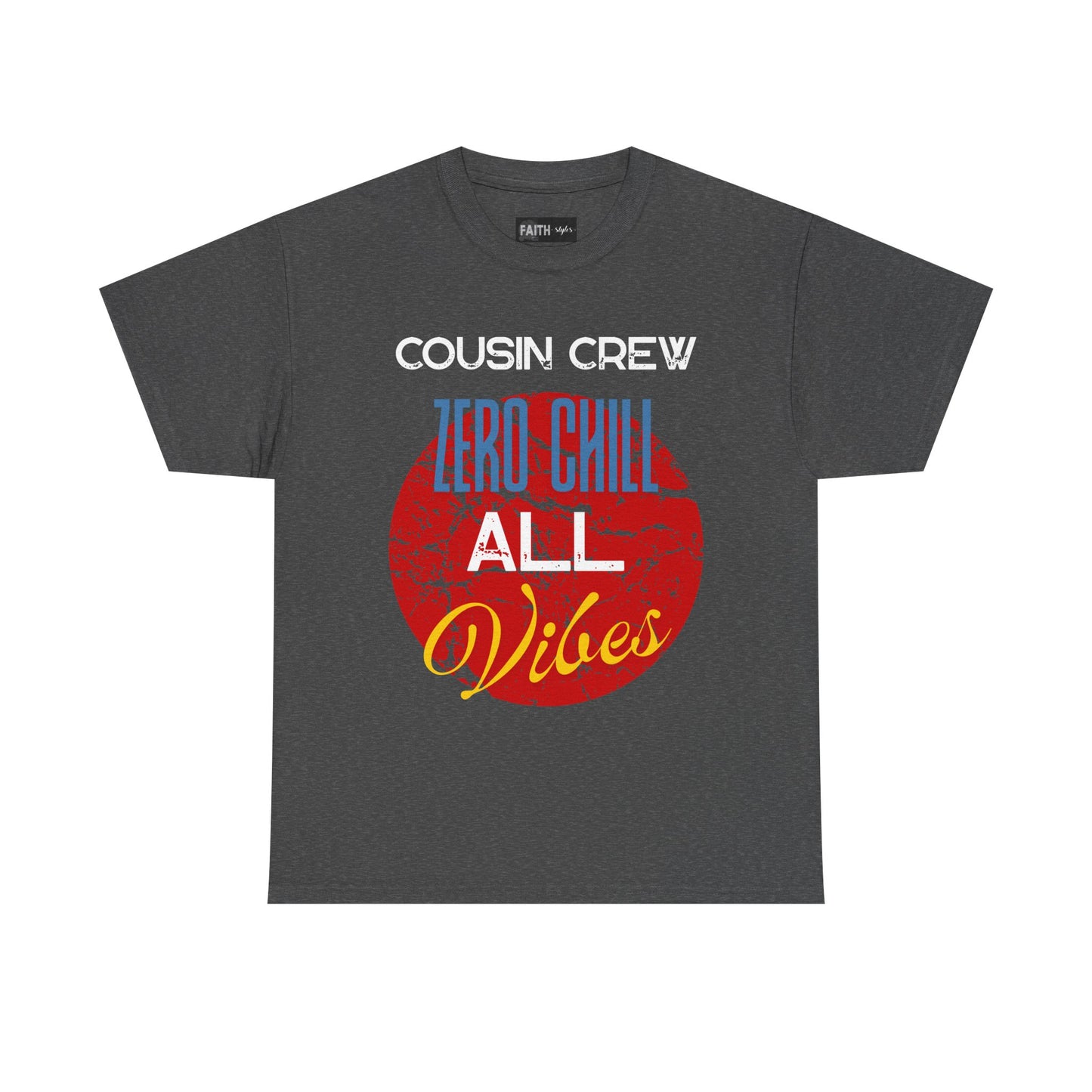 Cousin Crew Graphic Tee, Casual Unisex T-Shirt, Perfect for Family Gatherings, All-Occasion Gift, Trendy Lifestyle Wear