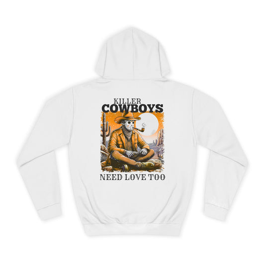 Unisex College Hoodie, Killer Cowboys