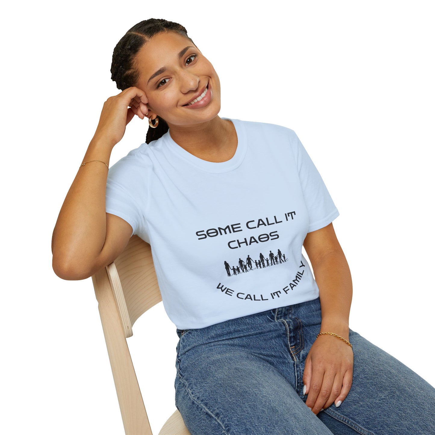 Personalized Family Humor T-Shirt, Family Reunion Gift, Casual Wear, Gift for Moms & Dads, Lightweight Summer Tee