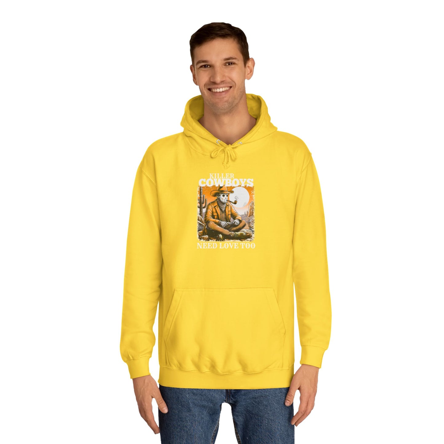 Unisex College Hoodie, Killer Cowboys