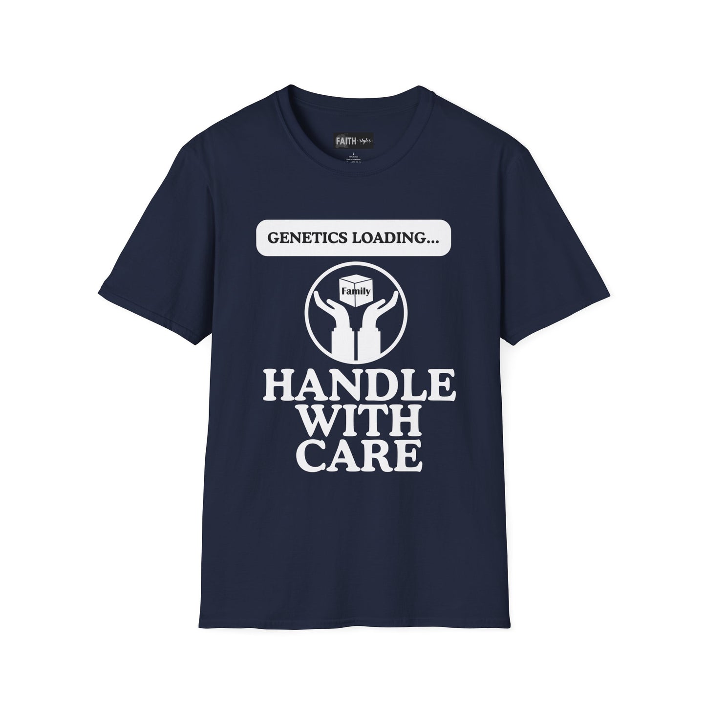 Genetics Loading T-Shirt, Funny Genetics Tee, Gift for Science Lovers, Unisex Humor Shirt, Casual Wear for Every Occasion