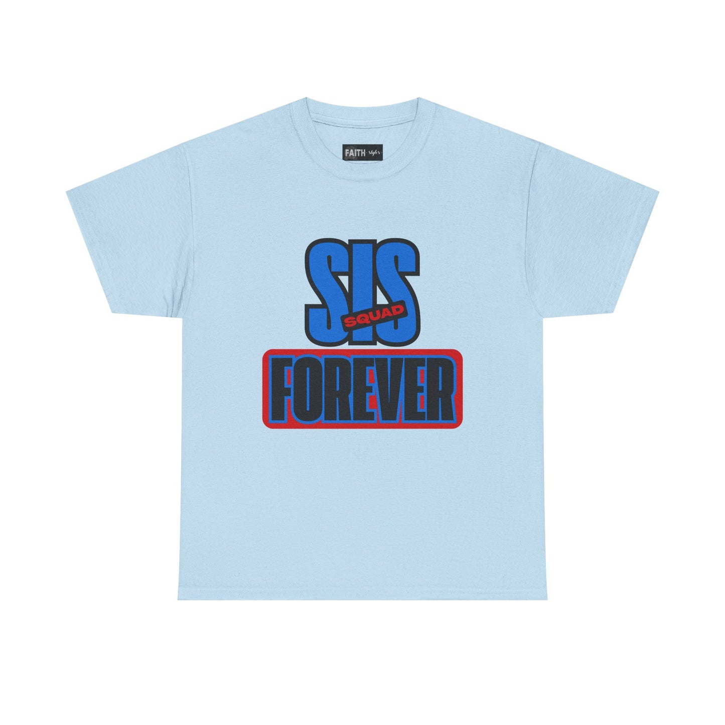 Unisex Heavy Cotton Tee - 'SUS Squad Forever' Graphic Tee, Casual Wear, Gift for Friends, Funny T-Shirt for Events, Streetwear Fashion