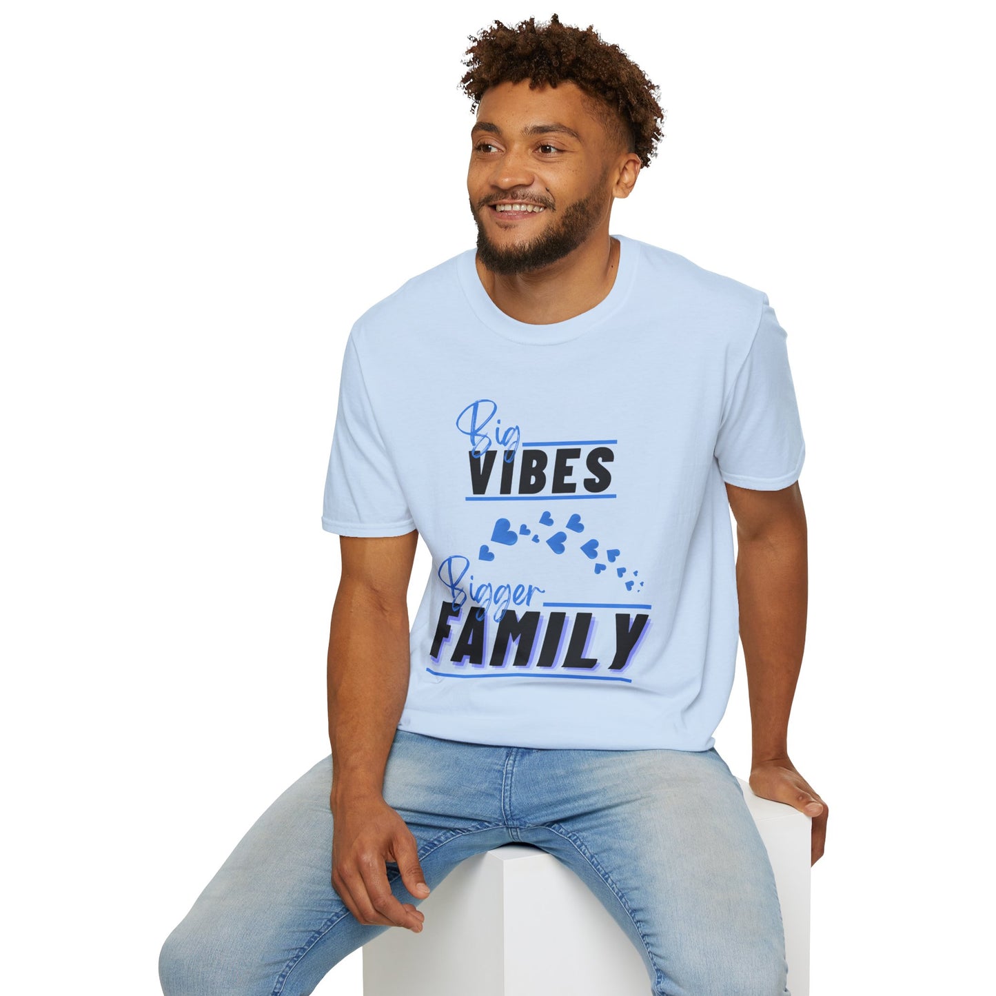 Stylish Family Vibes T-Shirt | Fun Gift for Family Gatherings, Parties, Holidays, Love Shirt, Unisex Tee