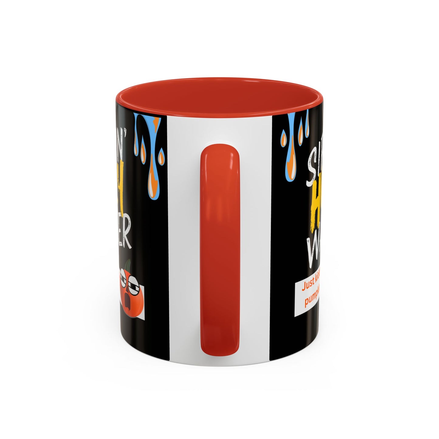 Sippin' Holy Water Coffee Mug, Funny Pumpkin Juice Mug, Halloween Coffee Cup, Unique Gift for Fall, Cute Office Mug, Quirky Kitchenware
