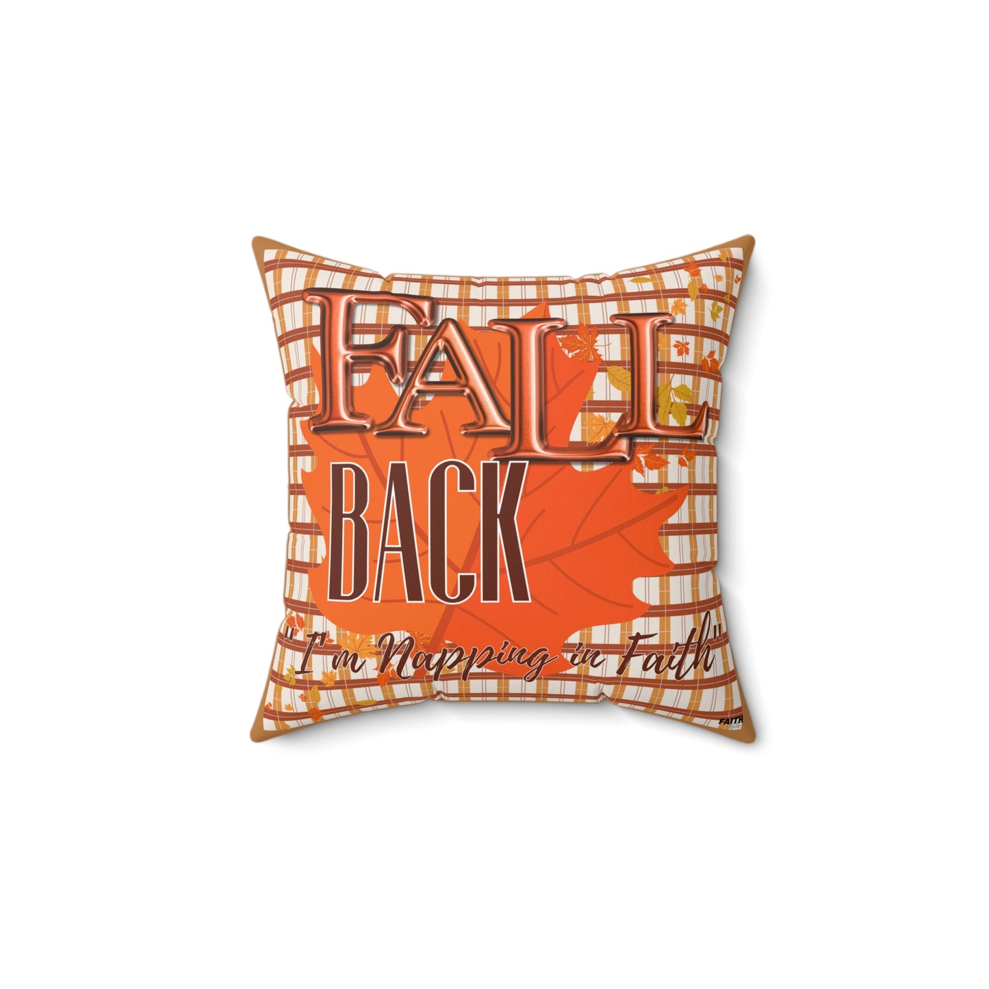 FaithStyles Autumn Vibes Pillow | Cozy Fall Decor, Seasonal Home Accent, Thanksgiving Gift, Harvest Celebration, Inspirational Quote Design