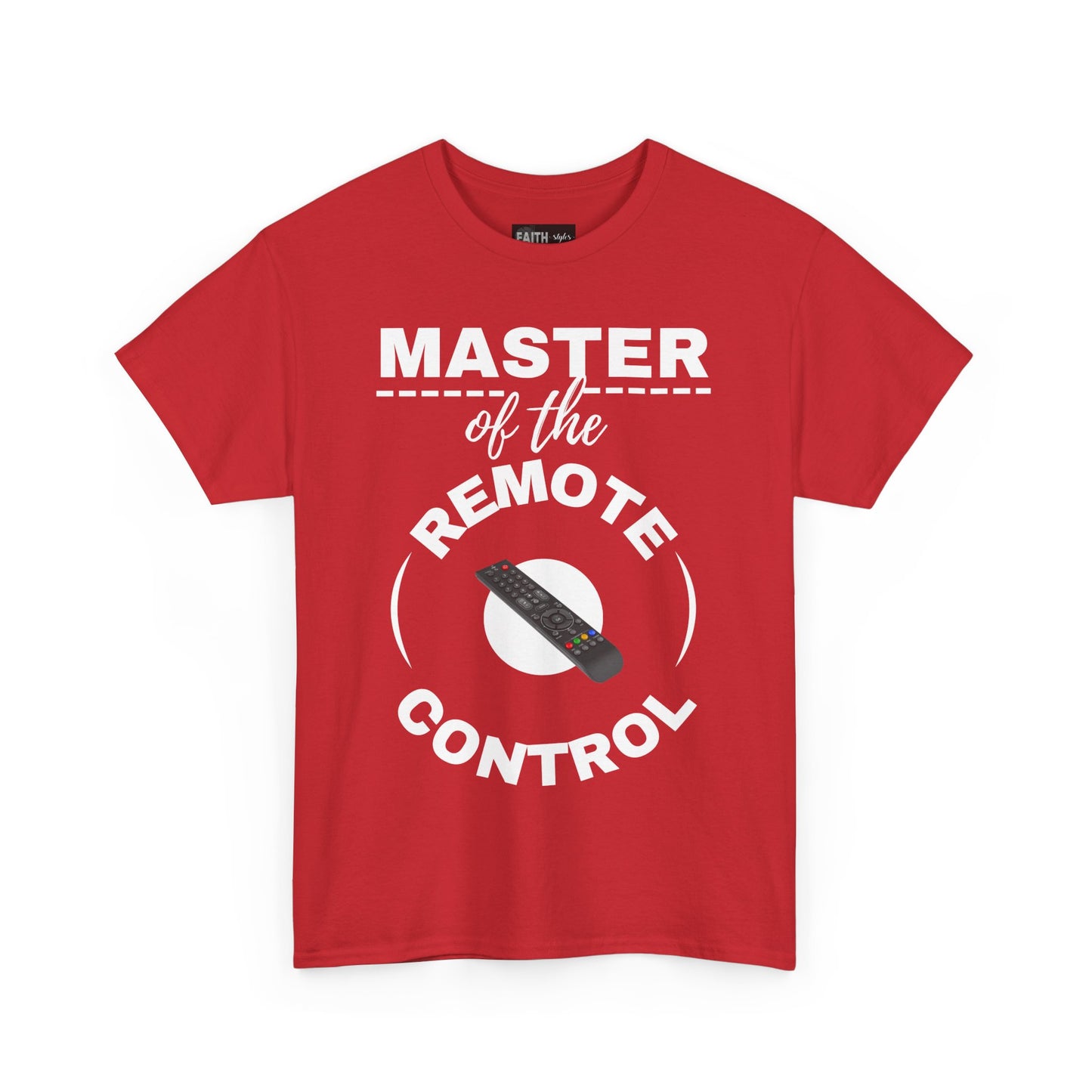 Funny Remote Control Tee - Master of the Remote Control, Gift for TV Lovers, Unisex Shirt for Movie Nights, Perfect for Father's Day