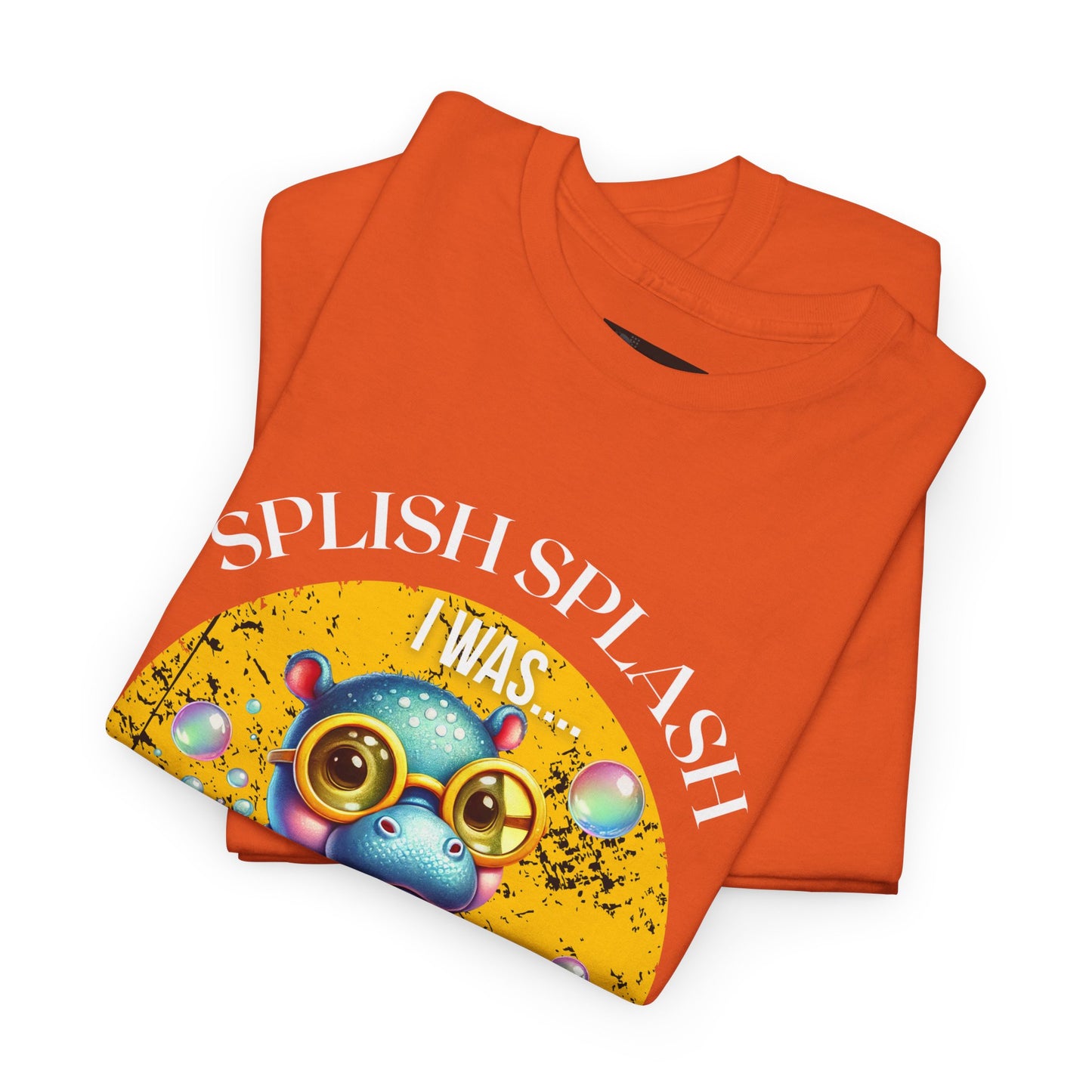 Splash Splash Frog Tee, Cute Animal Shirt, Fun Graphic T-Shirt, Summer Vibes Apparel, Gifts for Animal Lovers, Unisex Cotton Tee
