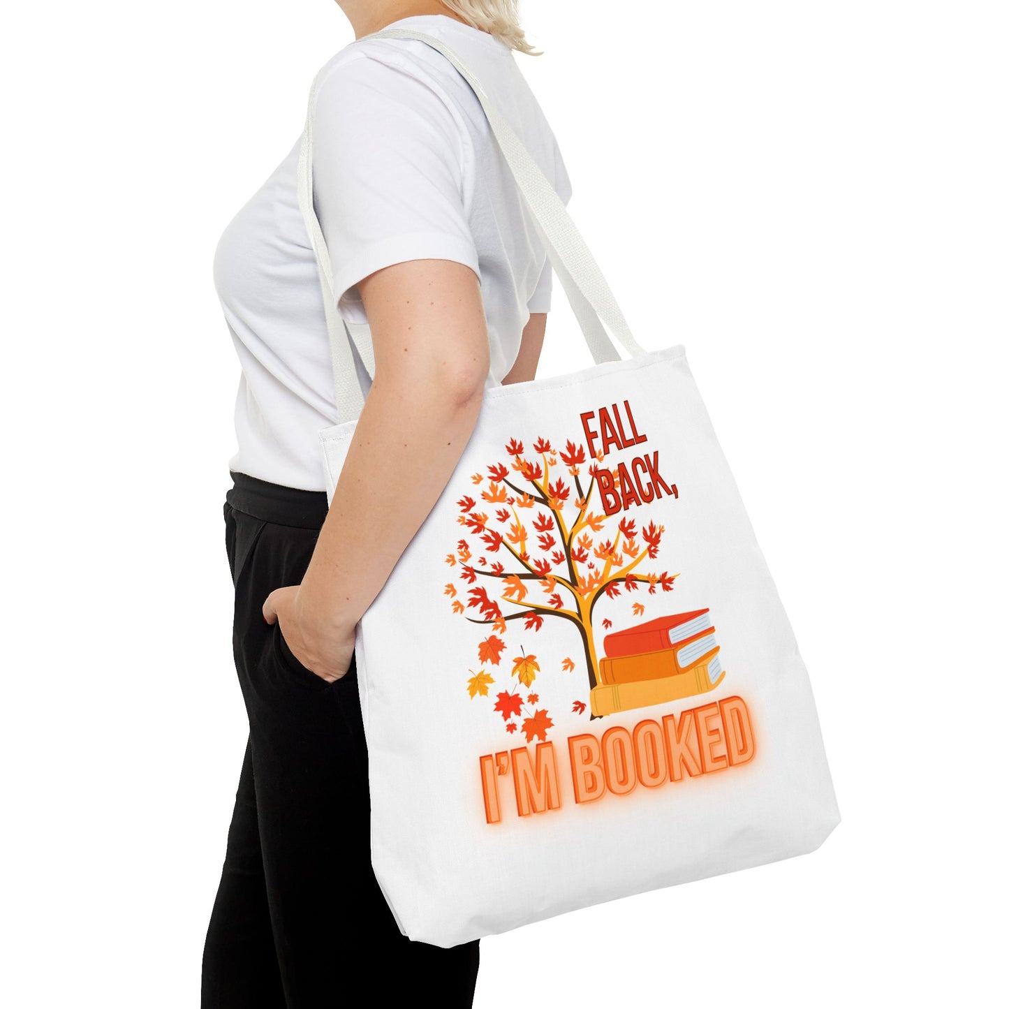 Autumn-Themed Tote Bag - Perfect for Book Lovers, Fall Decor, Back to School, Eco-Friendly Gift, Seasonal Bag