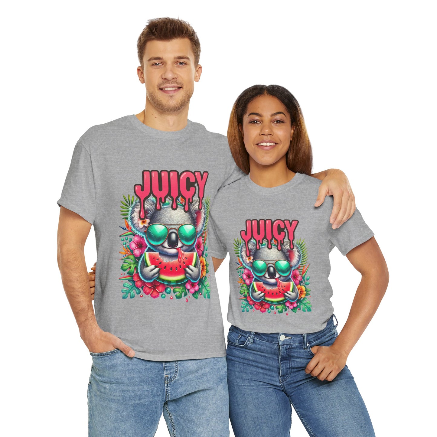 Juicy Watermelon Graphic Tee, Unisex Cotton T-Shirt, Summer Vibes, Beachwear, Fun Casual Wear, Gift for Friends, Festival Apparel
