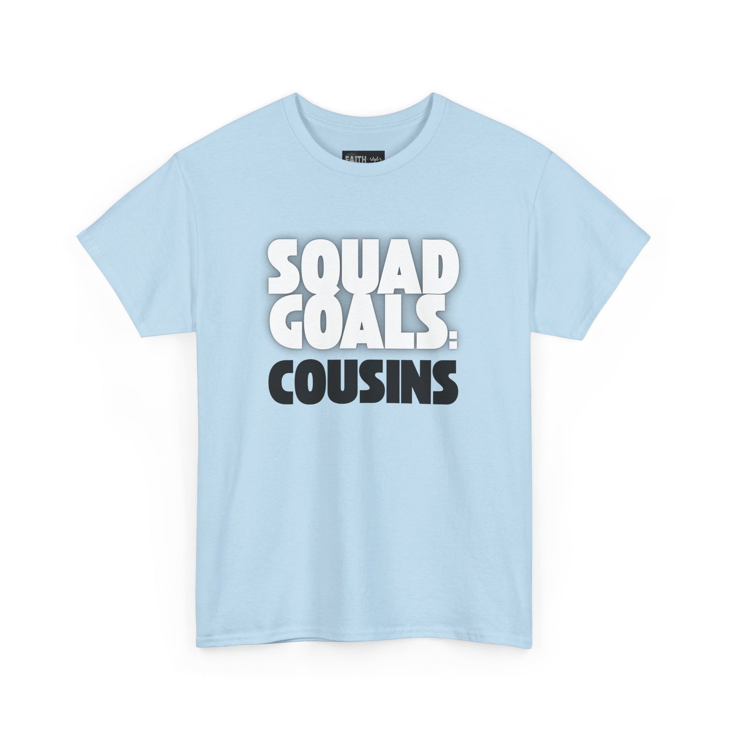 Cousins Squad Goals T-Shirt, Family Reunion Shirt, Unisex Graphic Tee, Cousin Gift, Summer BBQ Style, Matching Family Apparel