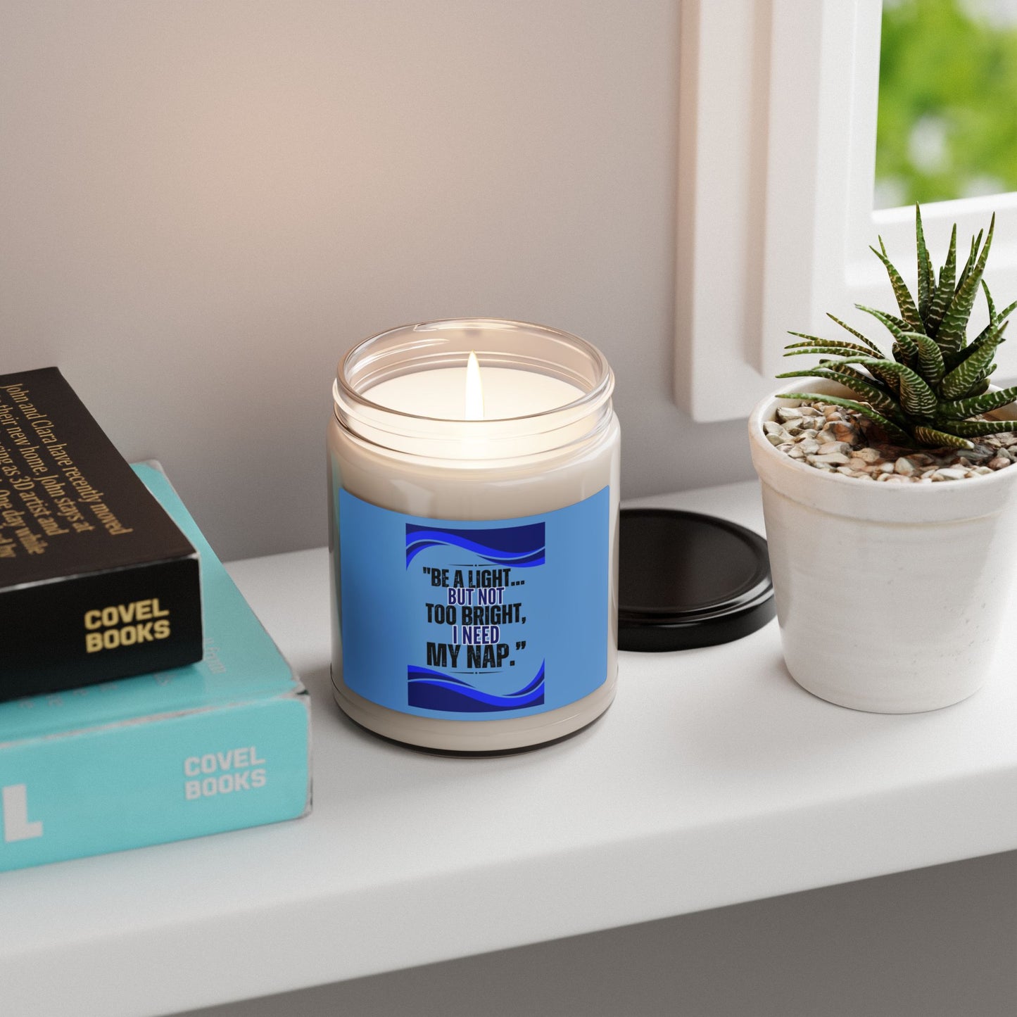 BE A LIGHT" Scented Soy Candle, 9oz