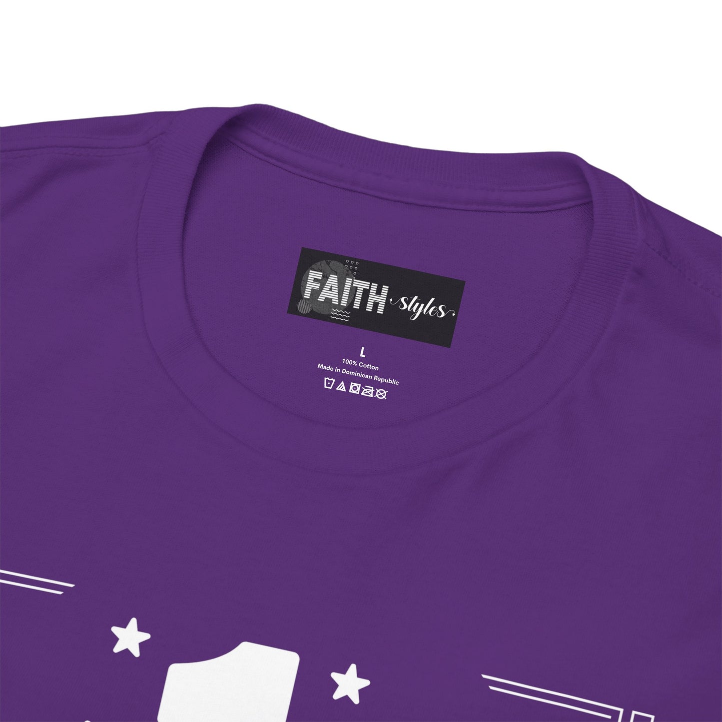 #1 Dad Unisex Heavy Cotton Tee - Perfect Gift for Father's Day, Birthday, or Family Celebrations, Casual Wear, Statement T-Shirt
