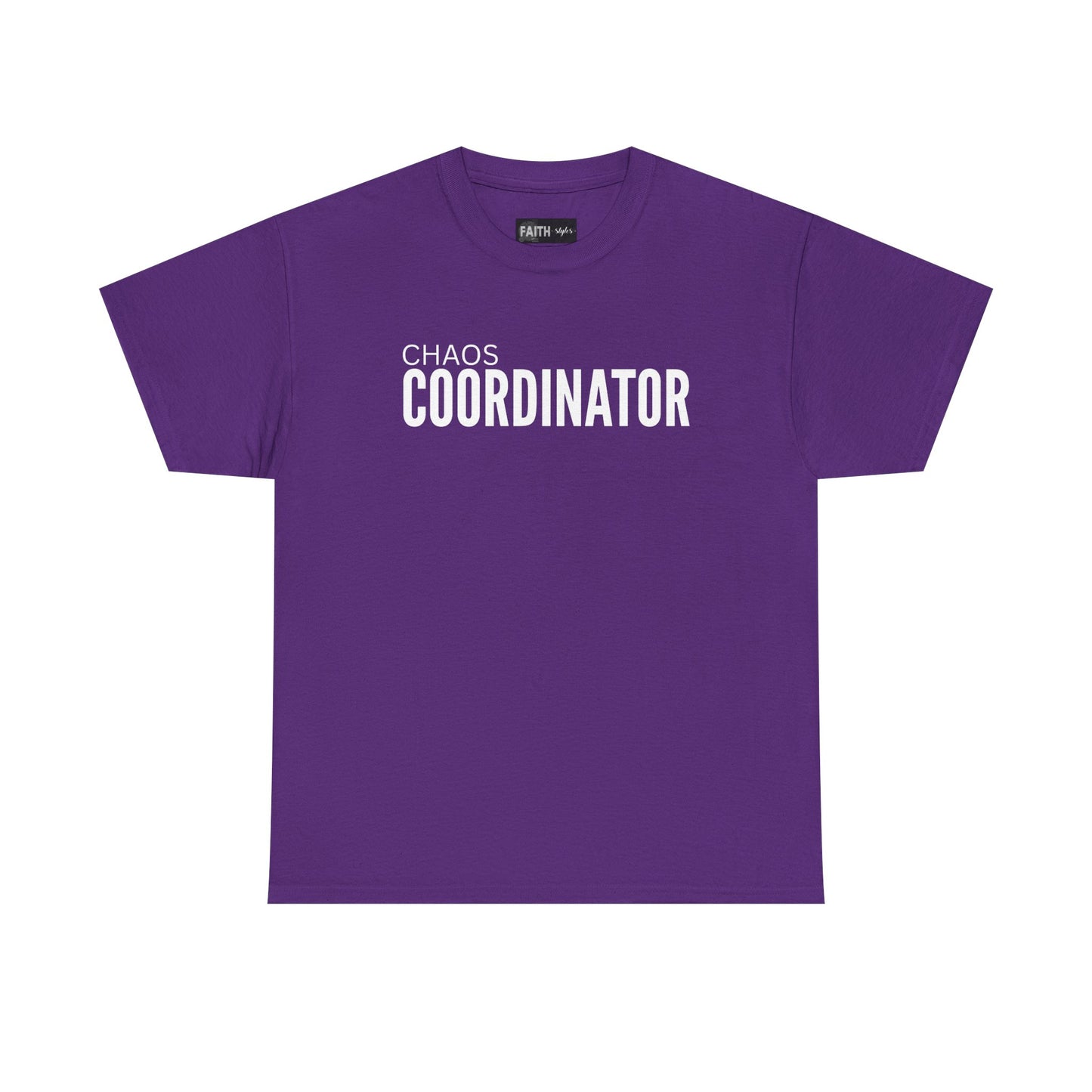 Chaos Coordinator Unisex Cotton Tee, Funny T-Shirt for Moms, Gift for Event Planners, Casual Wear, Birthday Present