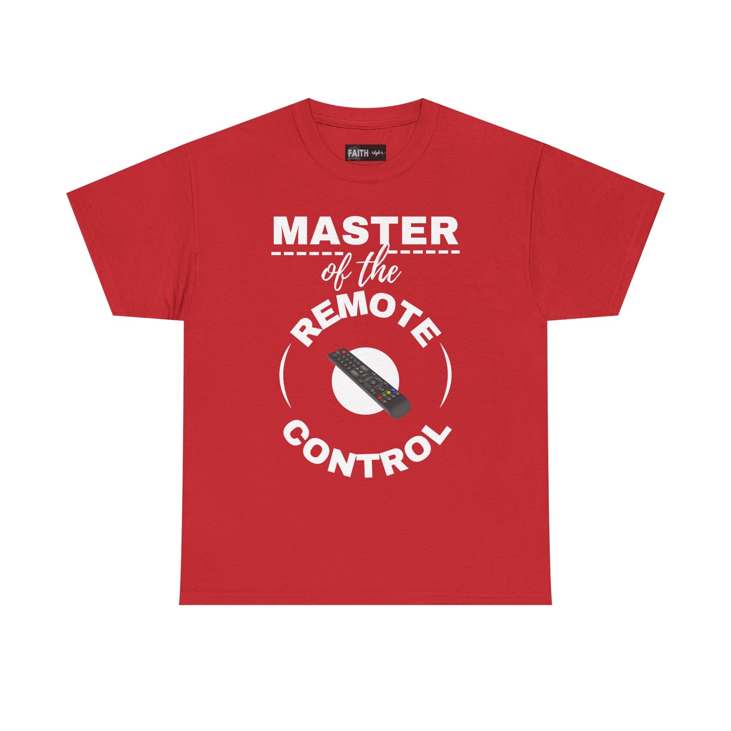 Funny Remote Control Tee - Master of the Remote Control, Gift for TV Lovers, Unisex Shirt for Movie Nights, Perfect for Father's Day
