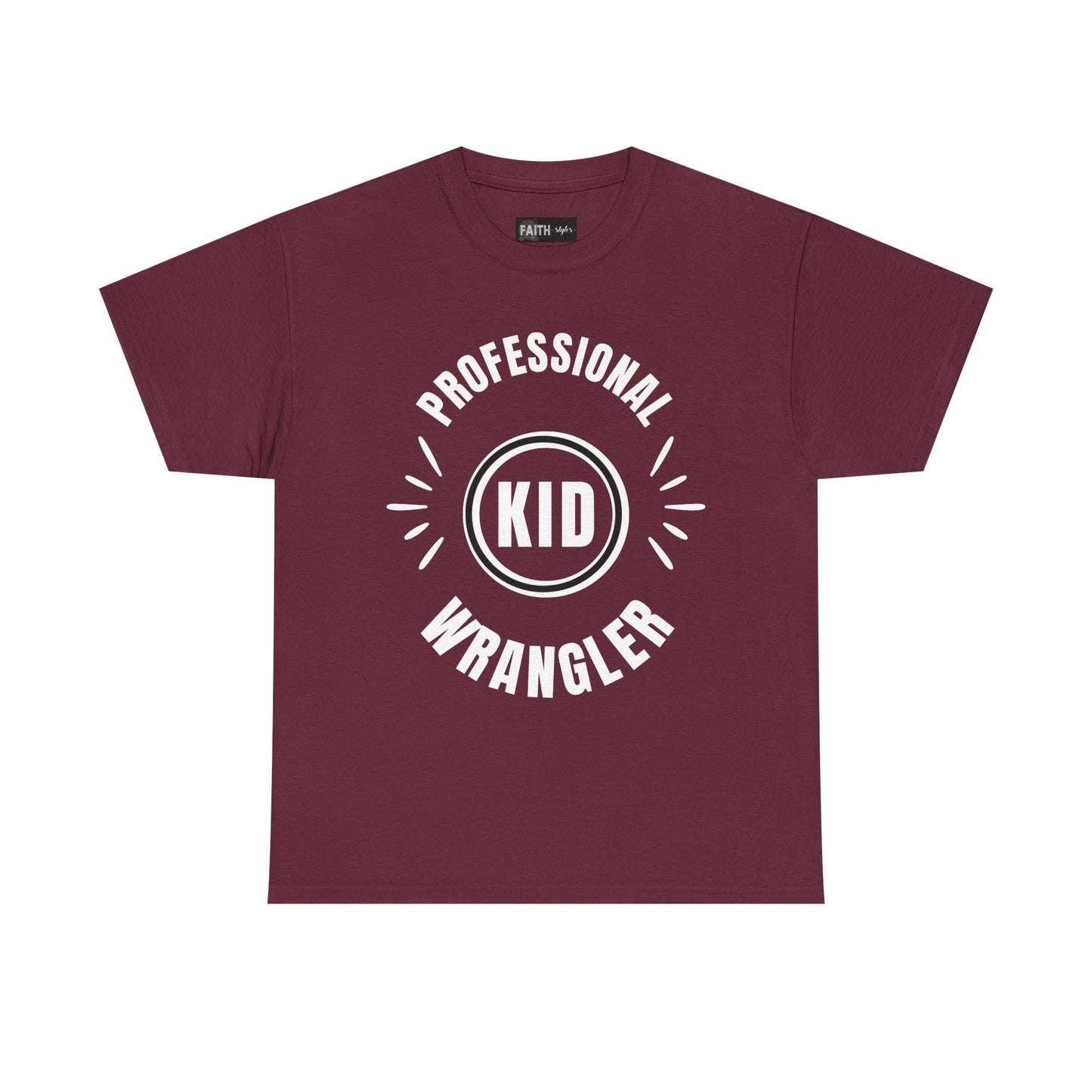 Professional Kid Wrangler T-Shirt, Fun Parenting Tee, Family Event Shirt, Gift for Moms & Dads, Kids Activities Apparel
