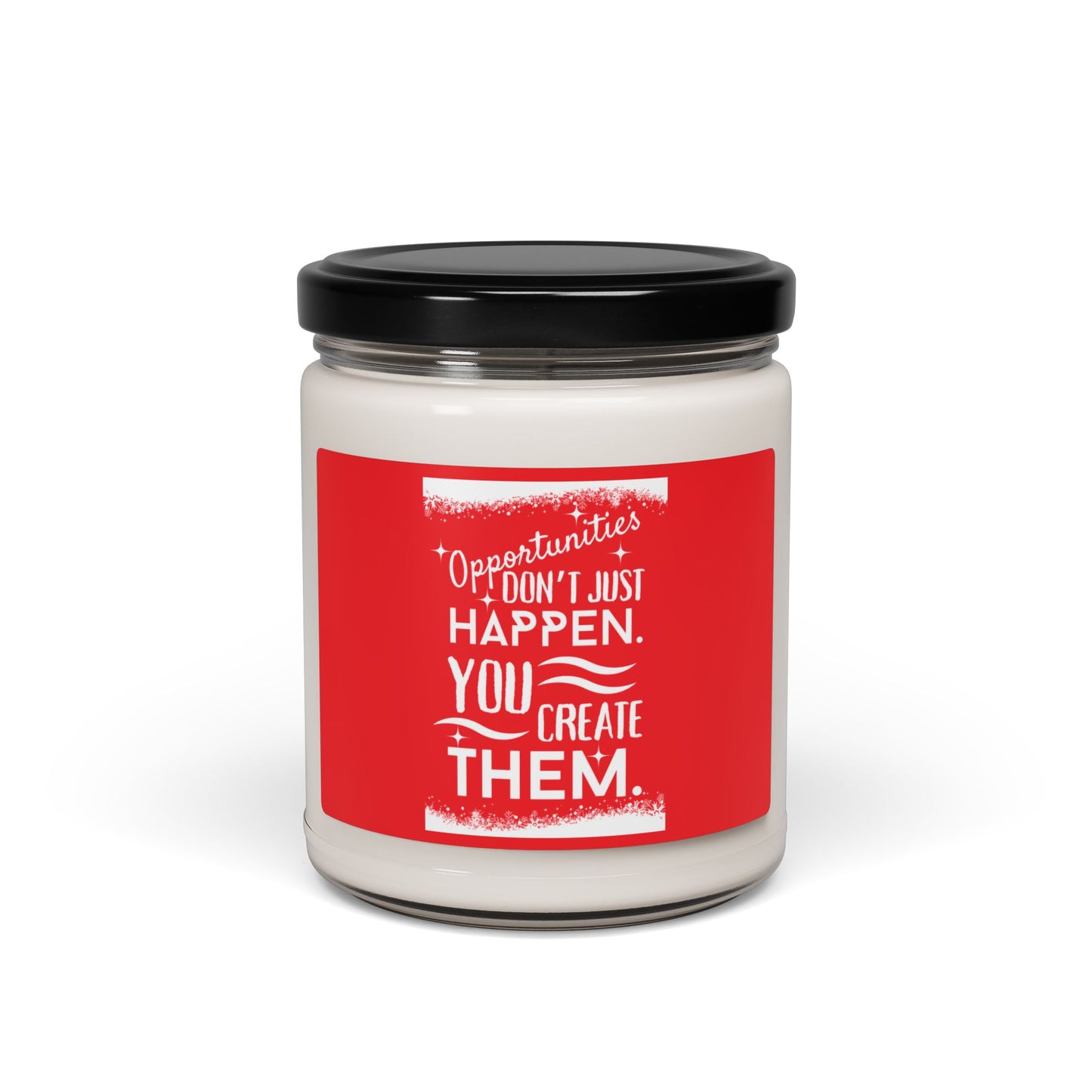 "OPPORTUNITIES" Scented Soy Candle, 9oz