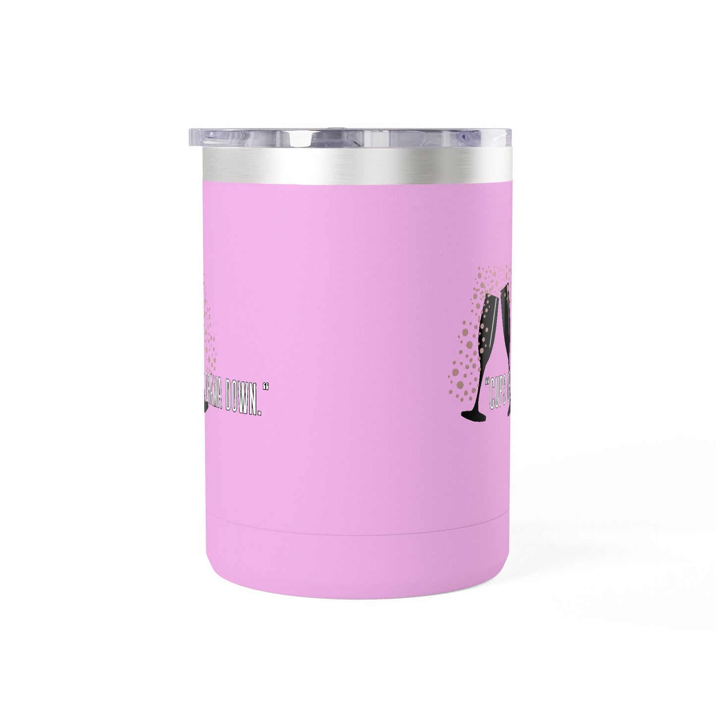 Celebratory Coffee Mug Tumbler, Cheers Gift for Friends, 15oz Drinkware for Parties, Birthdays, Wedding, Fun Gatherings