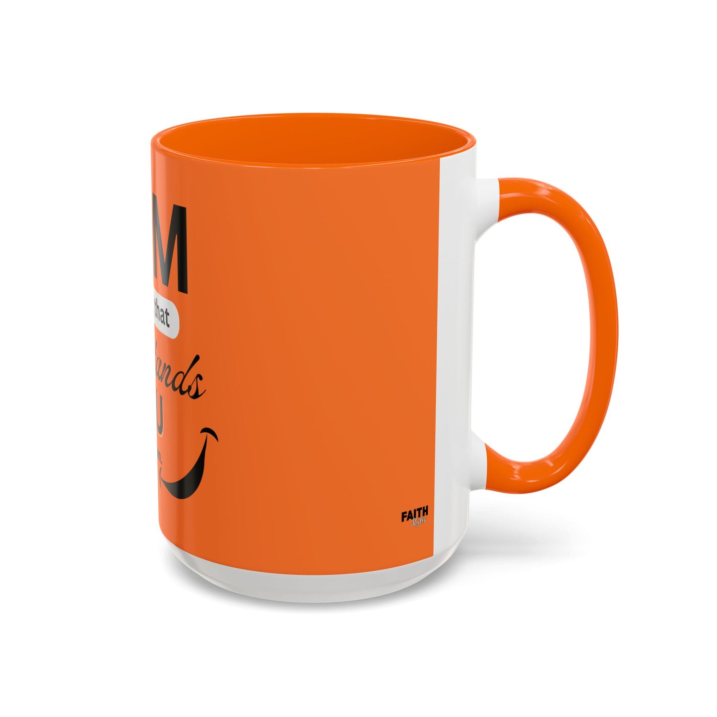 FaithStyles I AM The Mug That Understands You - Funny Coffee Mug, Gift for Coffee Lovers, Morning Motivation Mug, Cute Office Mug, Funny Gift Idea