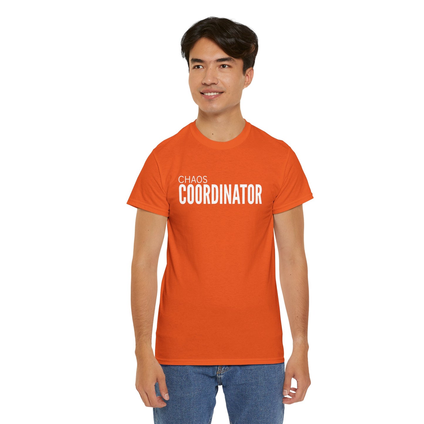 Chaos Coordinator Unisex Cotton Tee, Funny T-Shirt for Moms, Gift for Event Planners, Casual Wear, Birthday Present