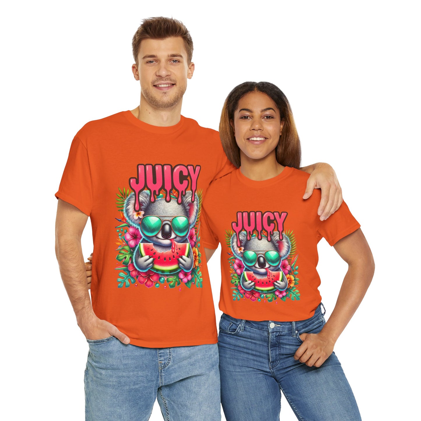 Juicy Watermelon Graphic Tee, Unisex Cotton T-Shirt, Summer Vibes, Beachwear, Fun Casual Wear, Gift for Friends, Festival Apparel