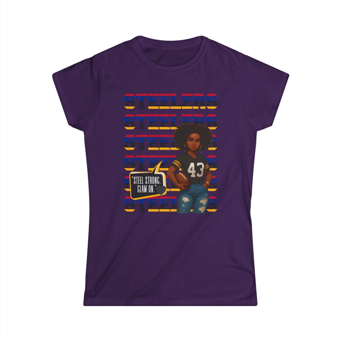 Stylish Football Fan Tee - Perfect for Game Days, Tailgating, Sports Events, Gifts for Her, Casual Wear