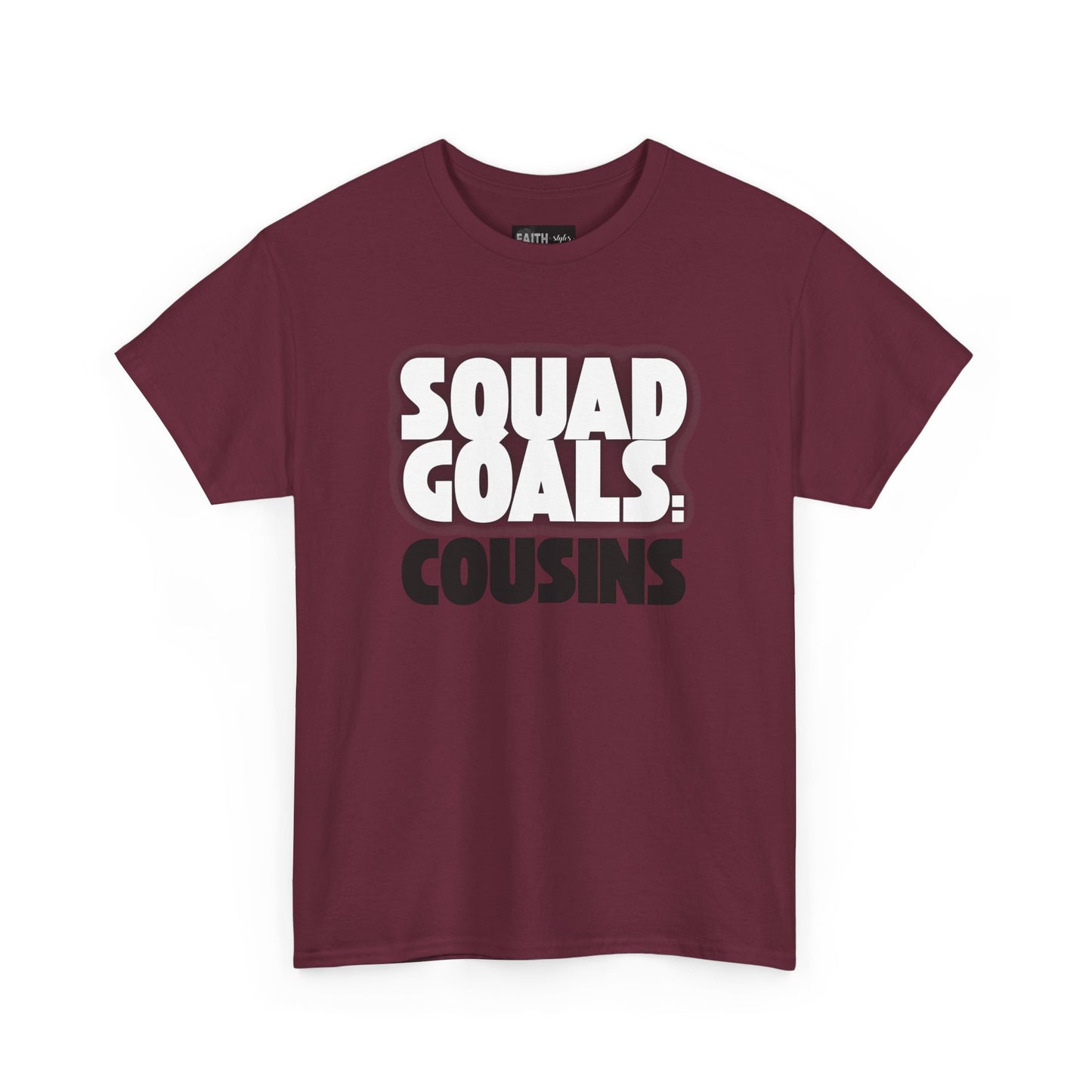 Cousins Squad Goals T-Shirt, Family Reunion Shirt, Unisex Graphic Tee, Cousin Gift, Summer BBQ Style, Matching Family Apparel