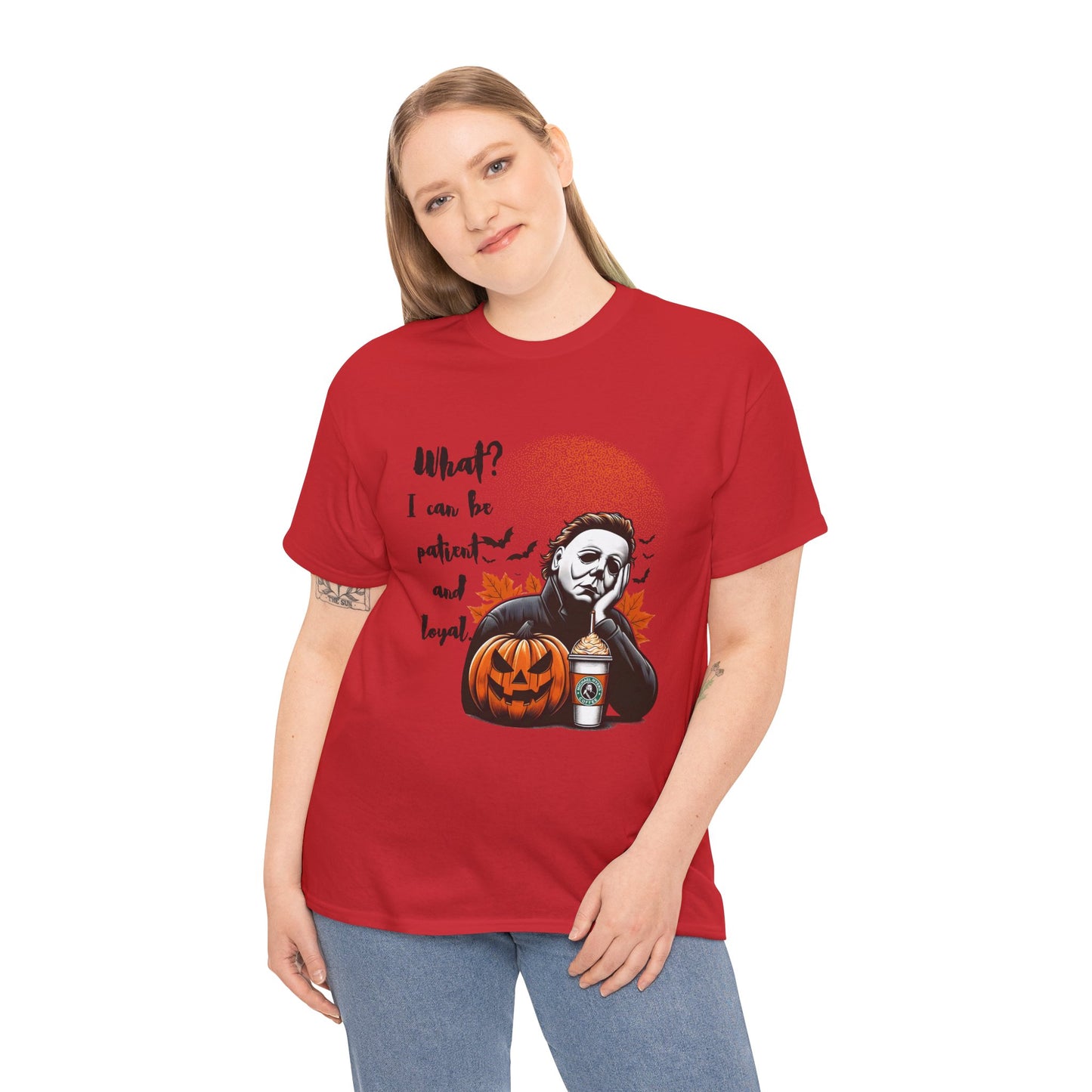 Halloween Graphic Tee, Unisex Cotton T-Shirt, Spooky Autumn Wear, Halloween Costume Top, Funny Horror Shirt