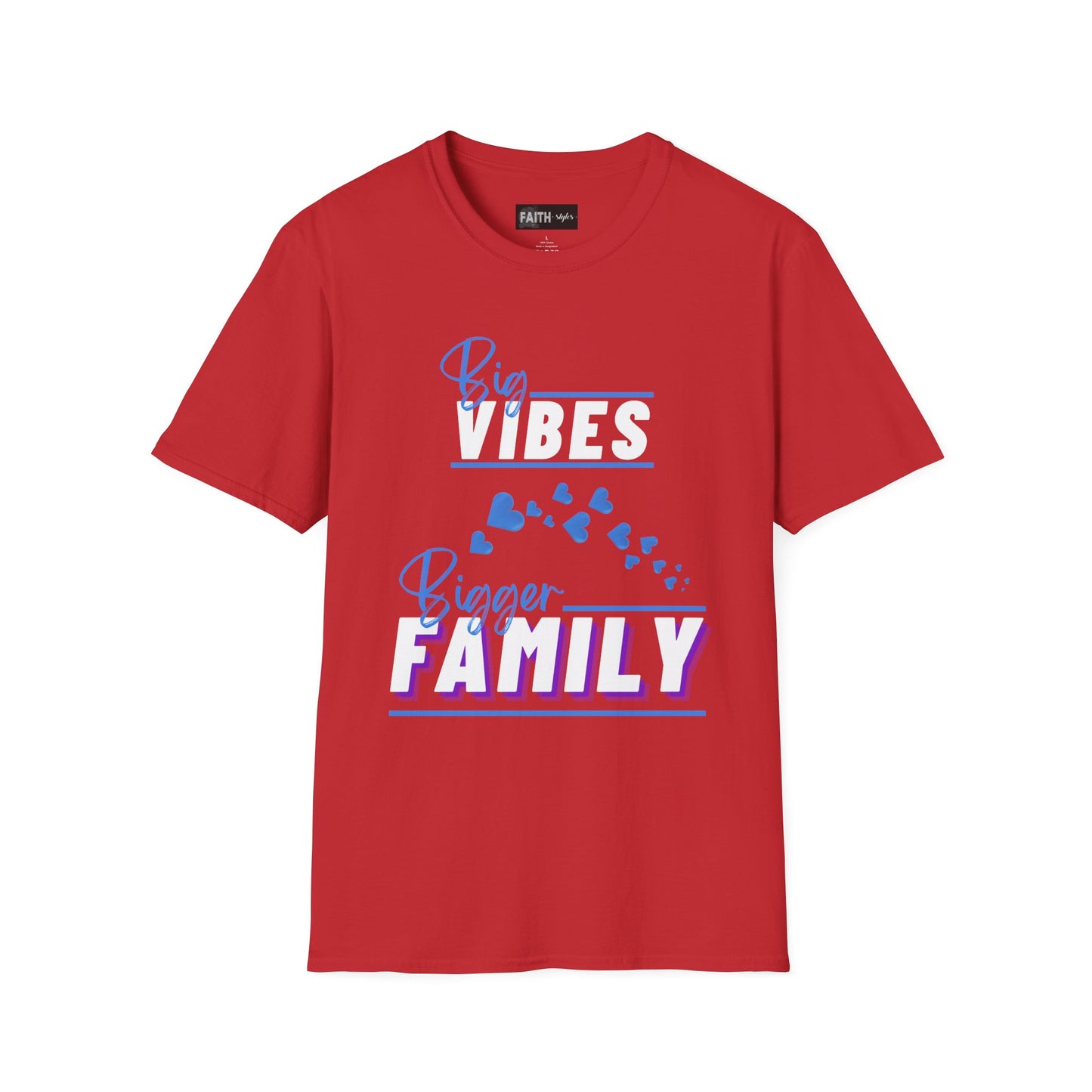 Stylish Family Vibes T-Shirt | Fun Gift for Family Gatherings, Parties, Holidays, Love Shirt, Unisex Tee