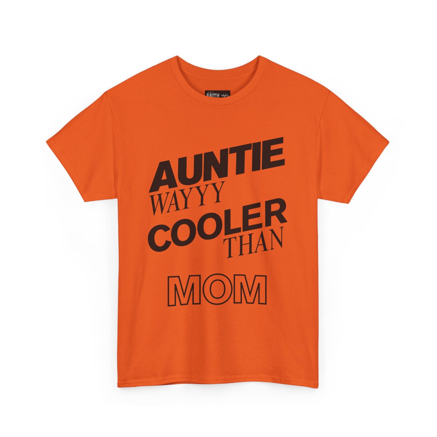 Cool Aunt Unisex Tee - Perfect Gift for Auntie, Family Gatherings, Fun Casual Wear, Birthday Celebration, Mother's Day
