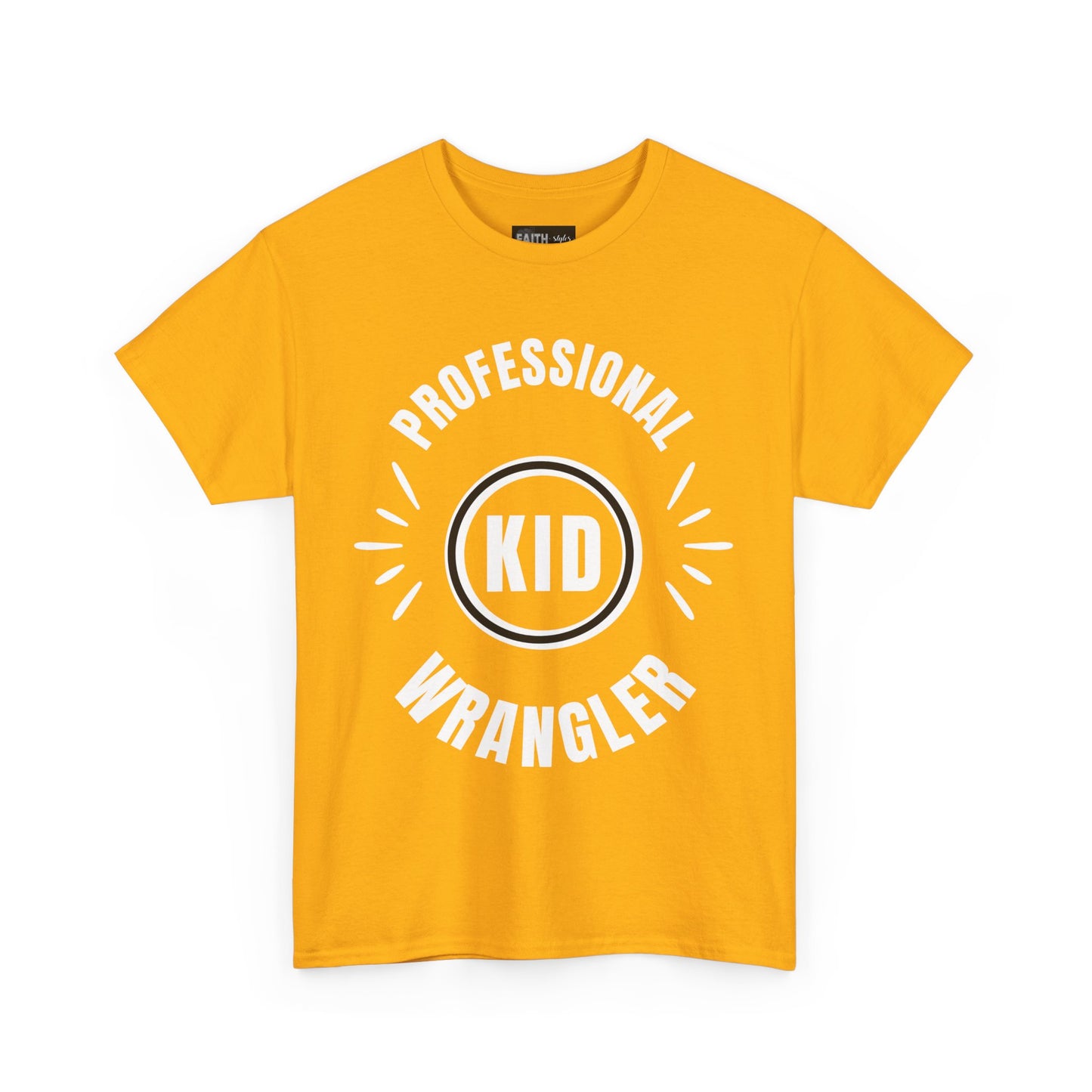 Professional Kid Wrangler T-Shirt, Fun Parenting Tee, Family Event Shirt, Gift for Moms & Dads, Kids Activities Apparel